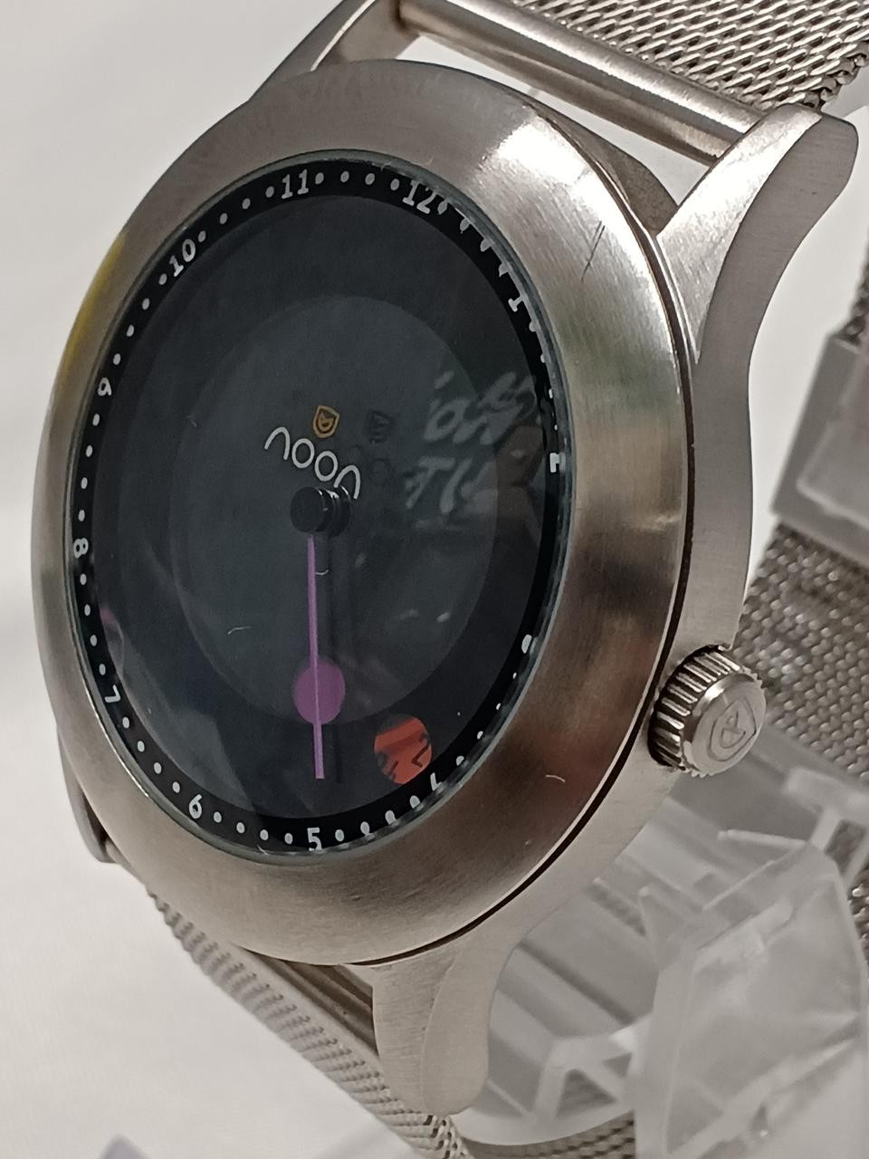 NOON COSMIC PLANET C17-SV.M-3 Quartz watch Authentic From Japan