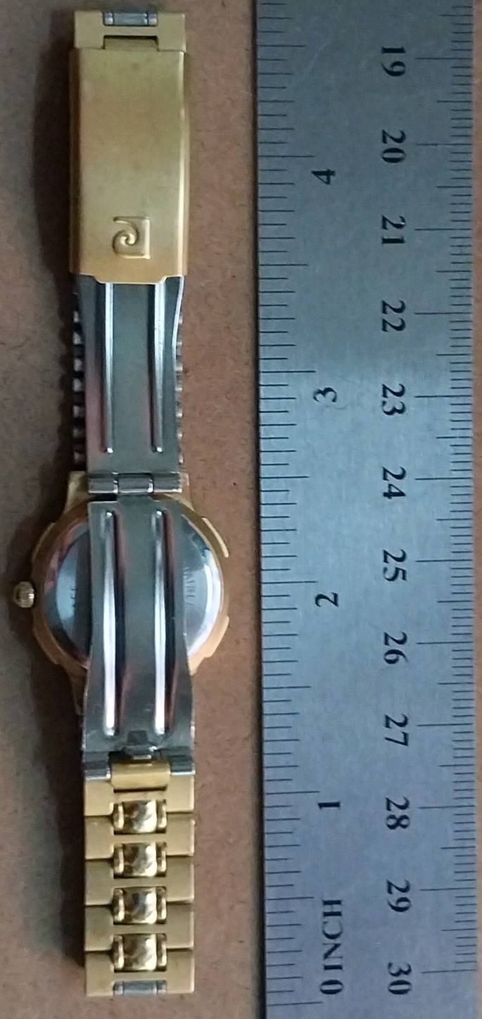 Pierre Cardin Quartz Watch LPC210 Bracelet Band New Battery