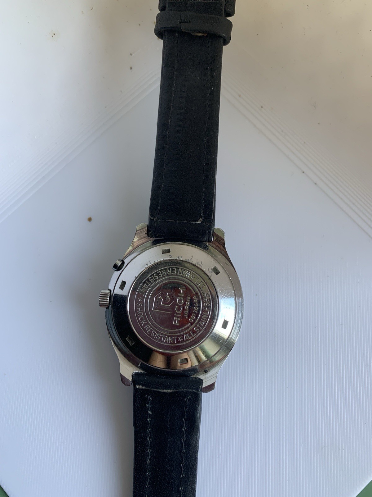 Vintage Ricoh Automatic 21 Jewels Men’s Watch – Green Dial – Steel