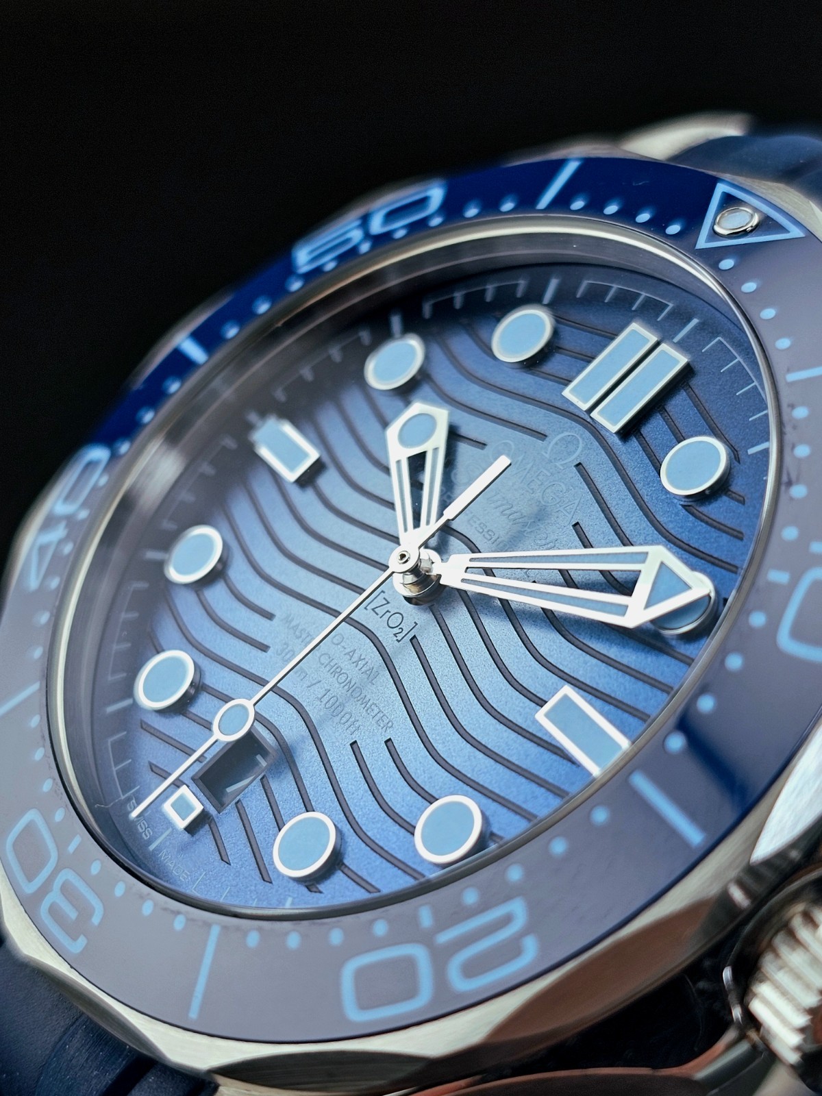 Omega Seamaster 300M 210.32.42.20.03.002 Summer Blue 42mm Full Set