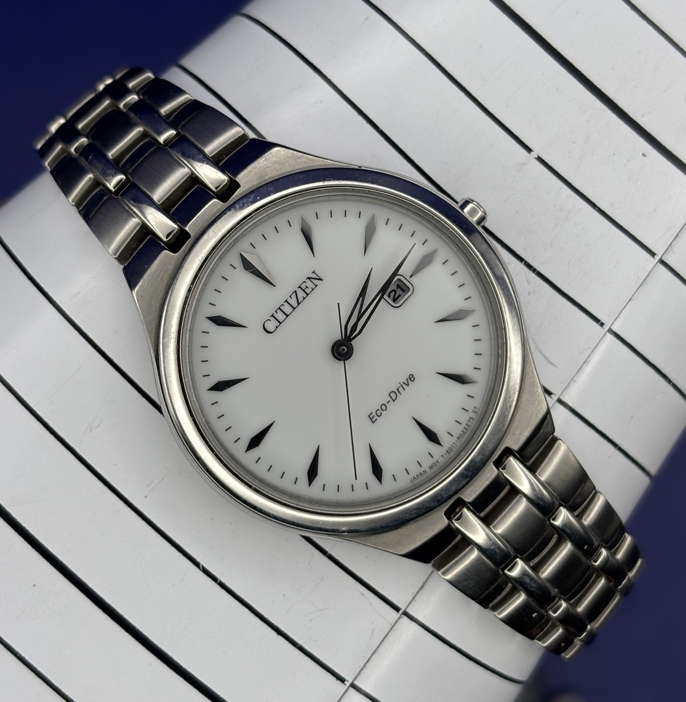 Citizen Eco-Drive Women’s White Watch EW2490-55A #WT