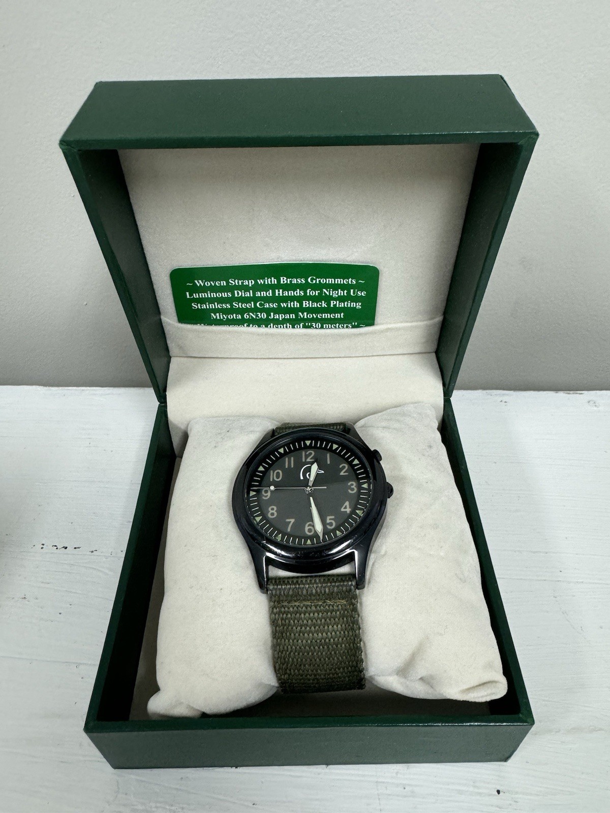Ducks Unlimited Limited Edition Watch Miyota 6N30 Movement Waterproof Stainless