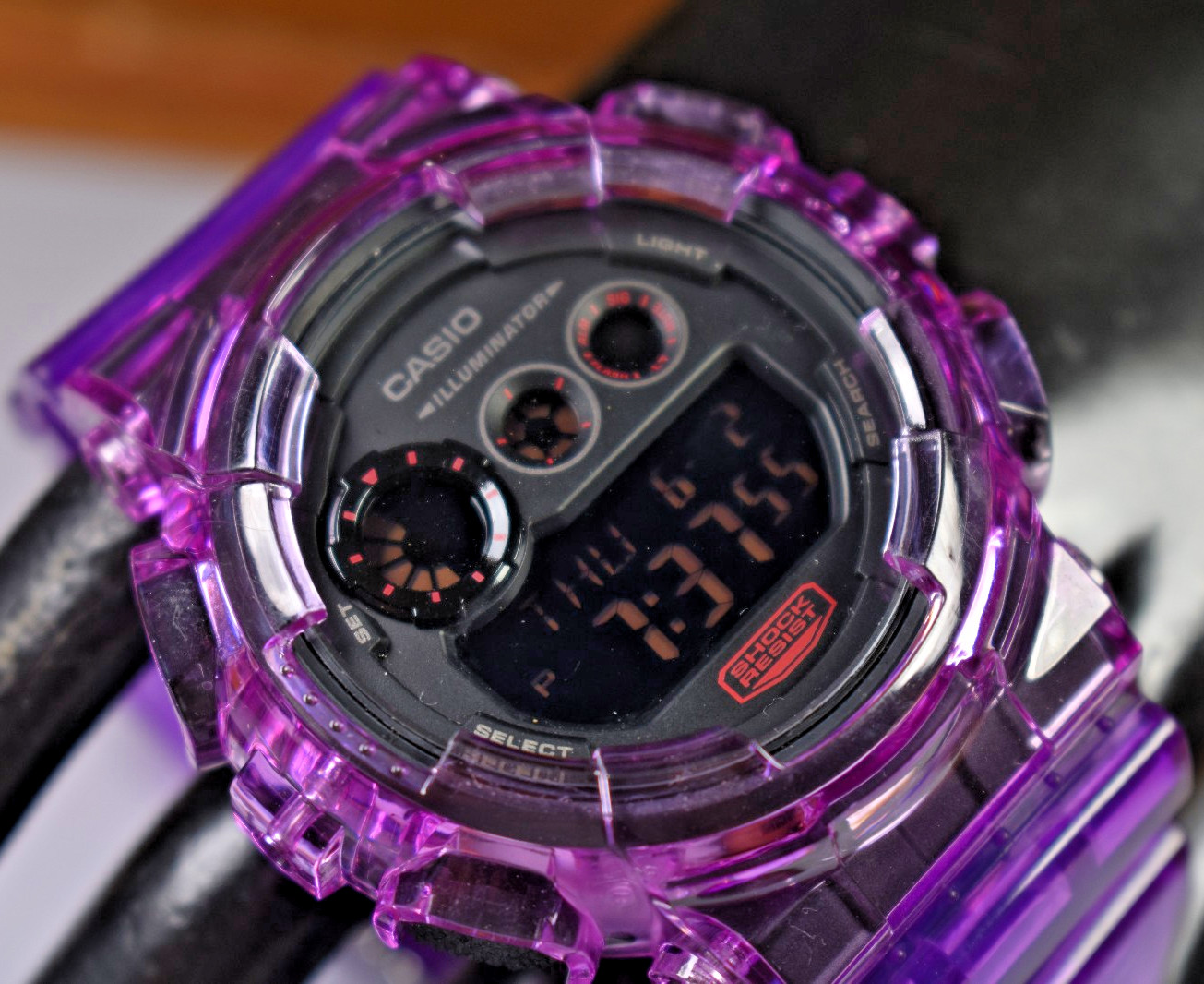 MODIFIED Casio G-Shock GA-120MB (3427) Men’s Purple/Black Ana/Digi Watch