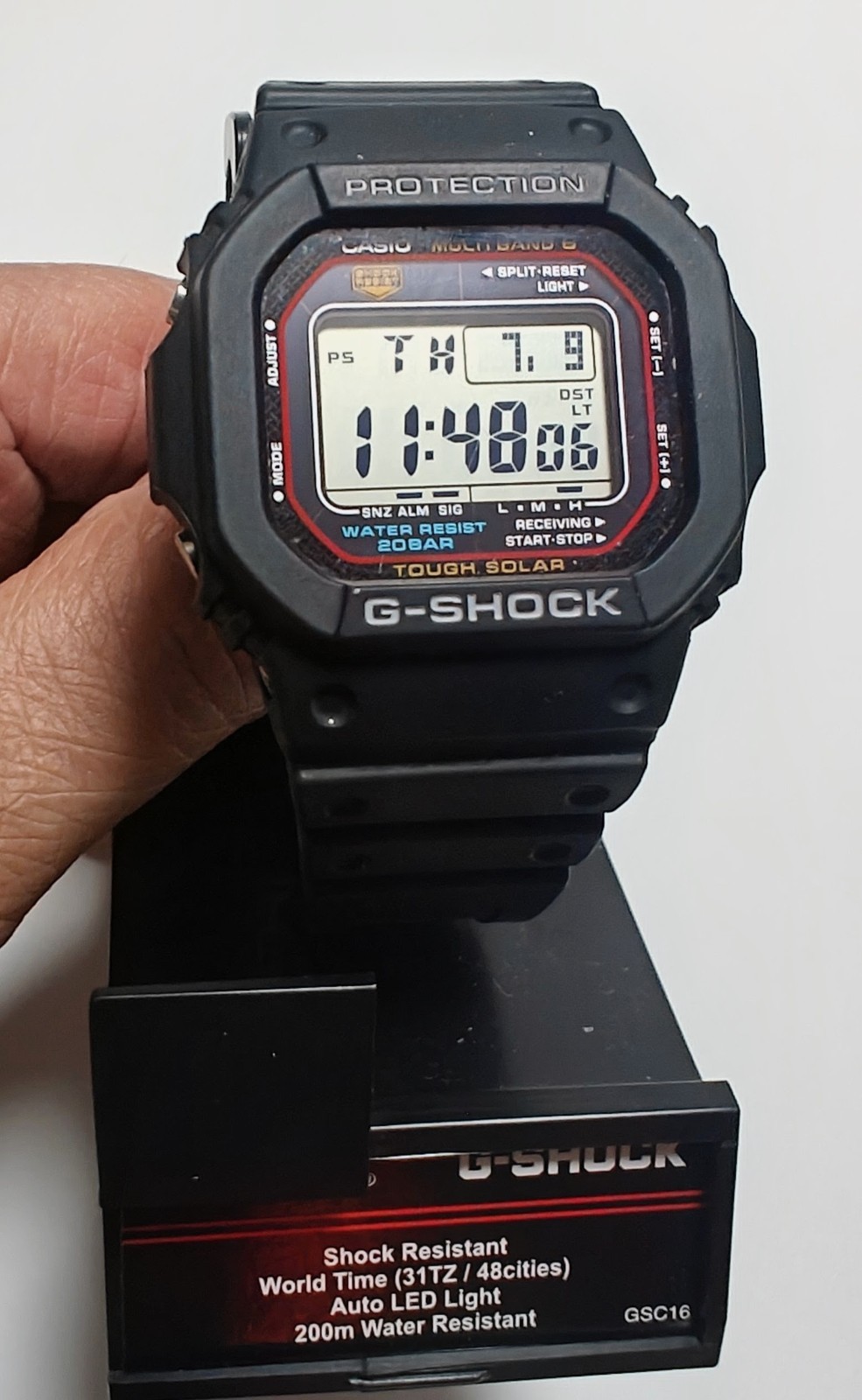 Casio G-Shock GW-M5610U Tough Solar, Multi-Band 6 NEW 2026 Model (NIB) FREE SHIP