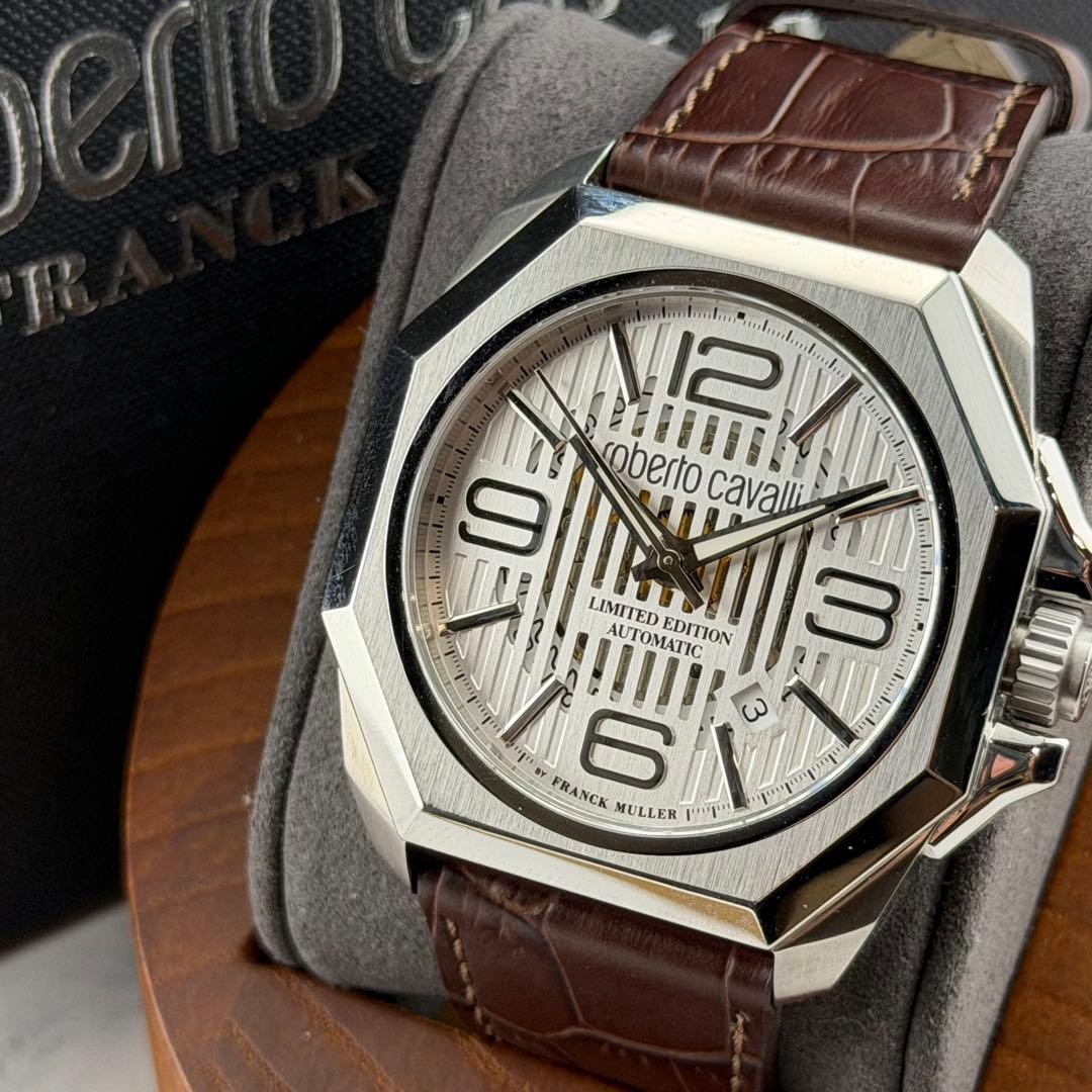 Roberto Cavalli Skeleton Watch Automatic Limited 500 Used Wryst