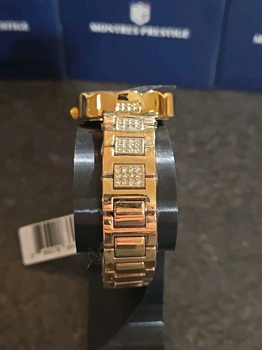 Woman’s Invicta Montres Prestige X 33mm Gold Tone And Jewels W Yellow MPW-0205