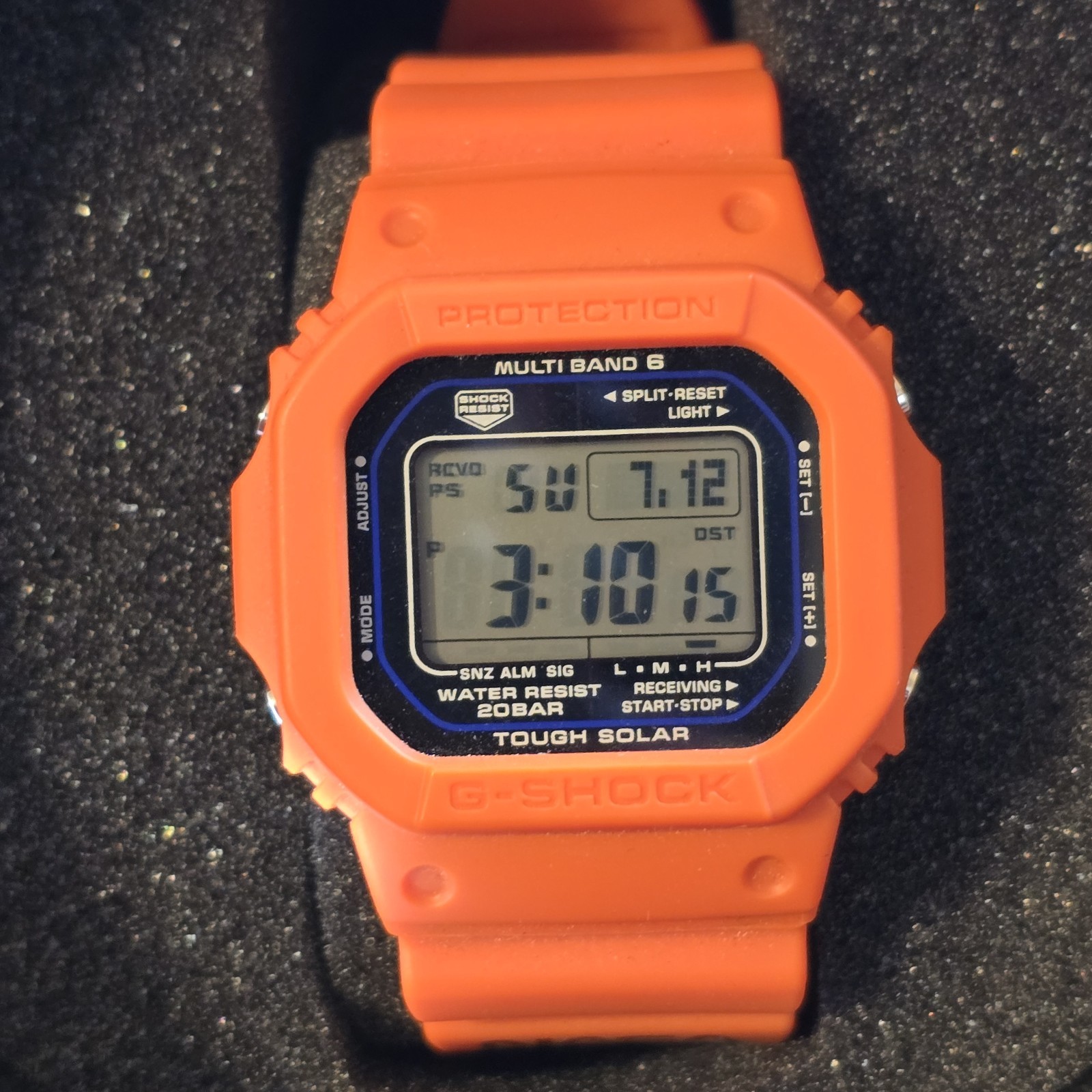 Casio G-Shock Orange NASA Solar Watch GWM5610NASA4
