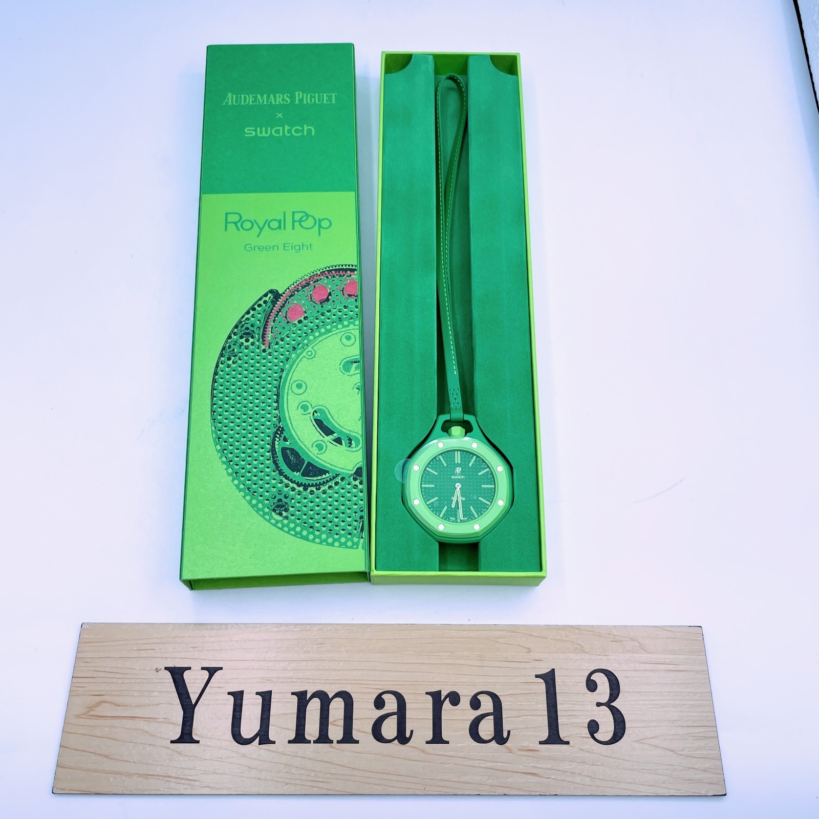 Swatch x Audemars Piguet Royal Pop Green Eight Green SSX03G100N