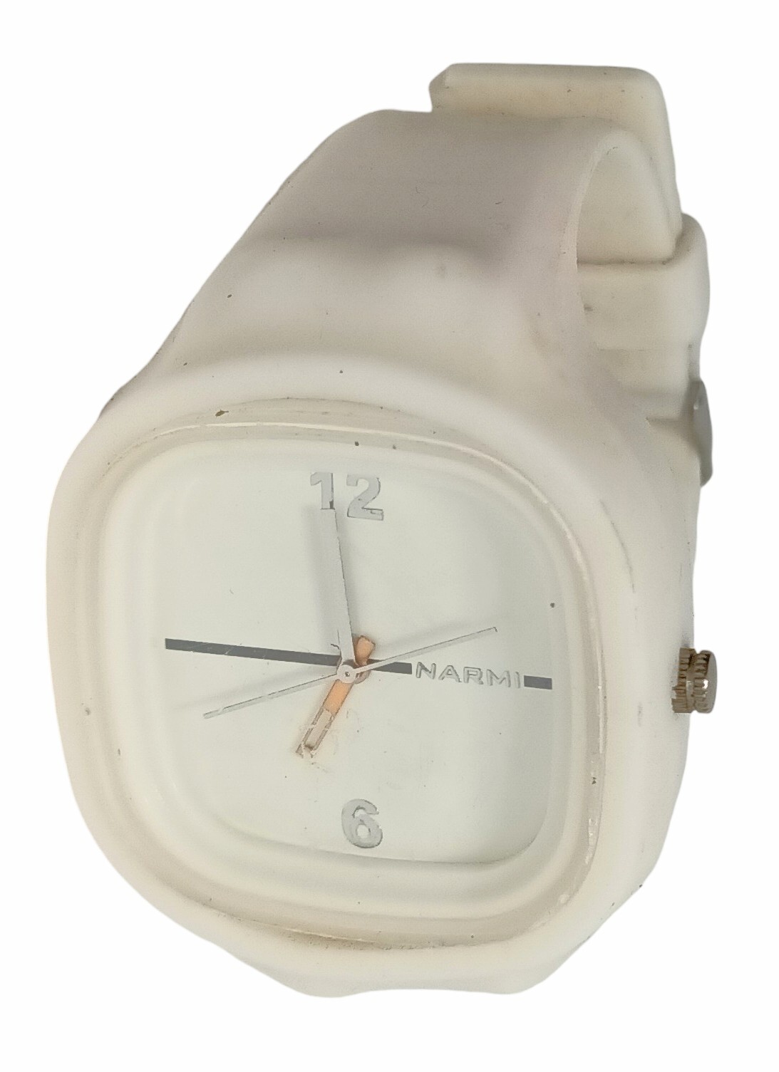 Lot of 5 Quartz Watches w/ Silicone Bands Vivani, Slap, Narmi, Geneva, S.S.Com