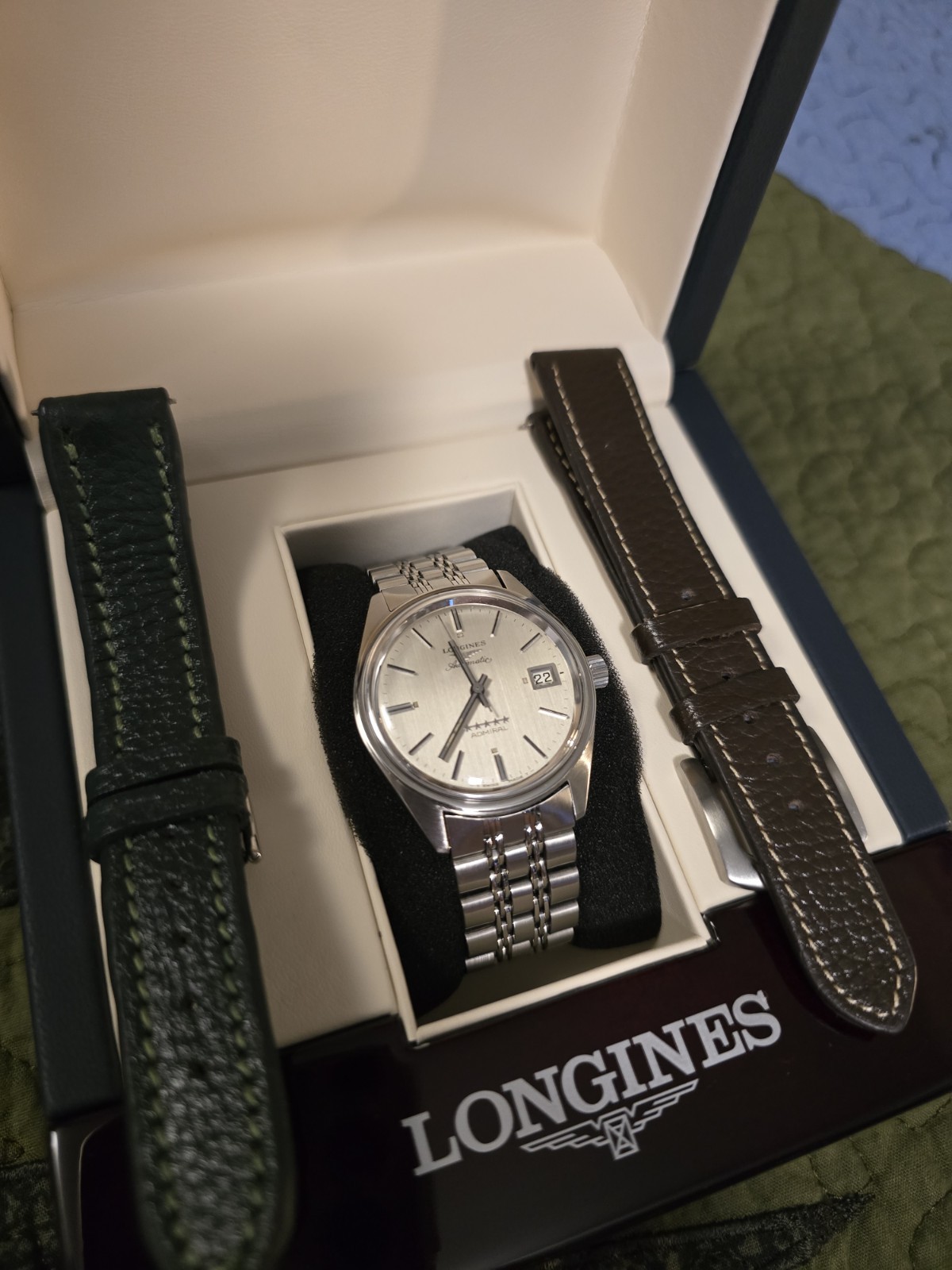 Longines Admiral Five Star (Vintage Men’s Automatic Swiss Watch)