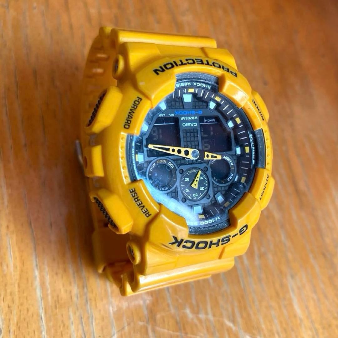 CASIO G-SHOCK GA-110A-9JF Hyper Colors Yellow Watch