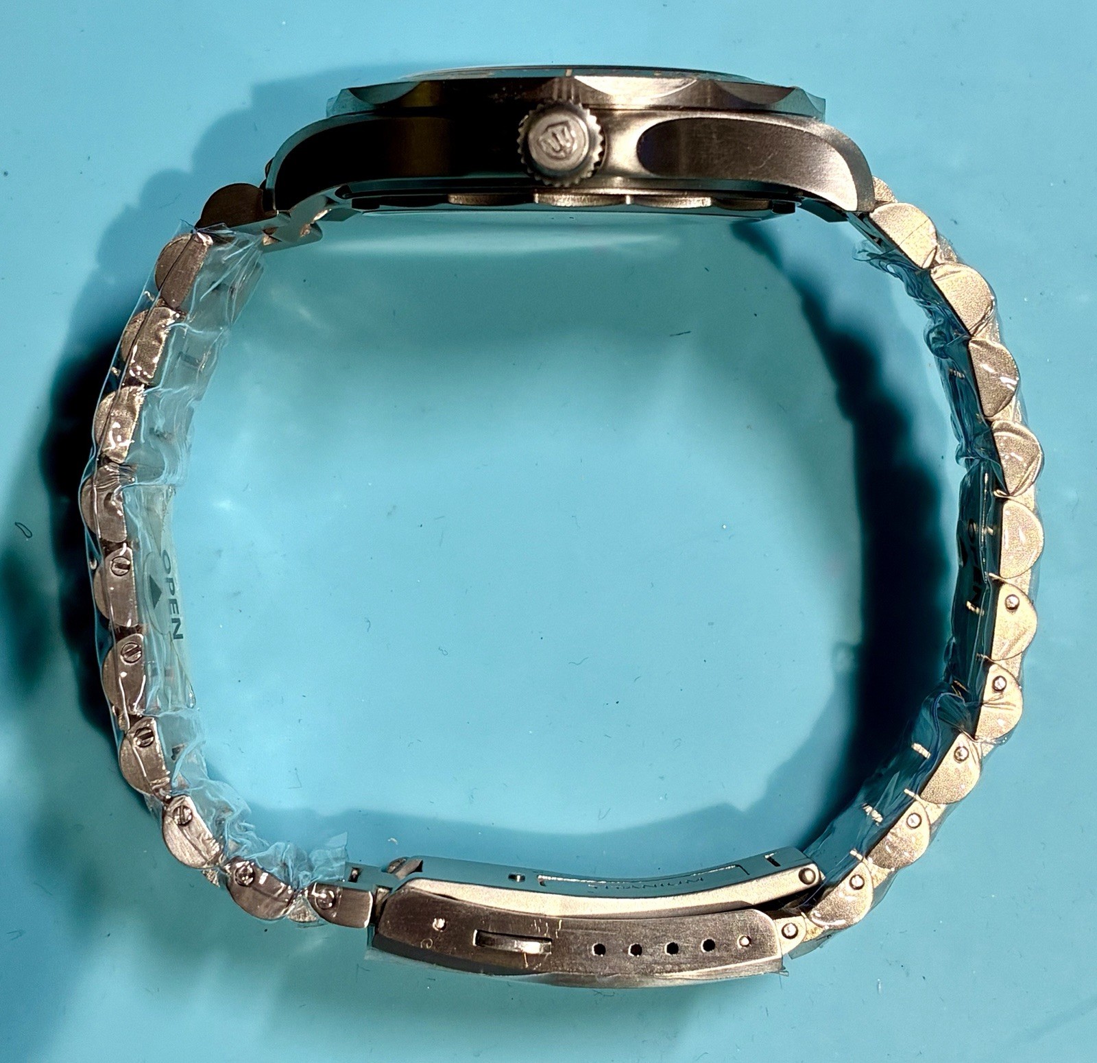 WATCHDIVES TITANIUM 007 JAMES BOND 42MM DIVER NO TIME TO DIE PT5000 SAPPHIRE!