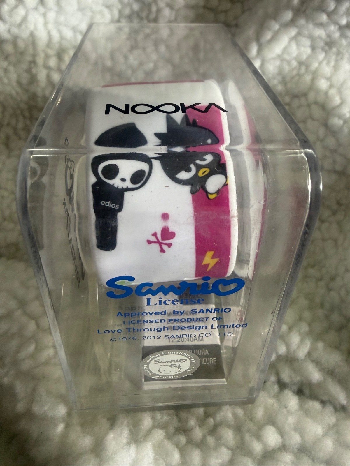 NOOKA ZUB ZIRC 38 WATCH TOKIIDOKI SANRIO LOVE THROUGH DESIGN LIMITED EDITION