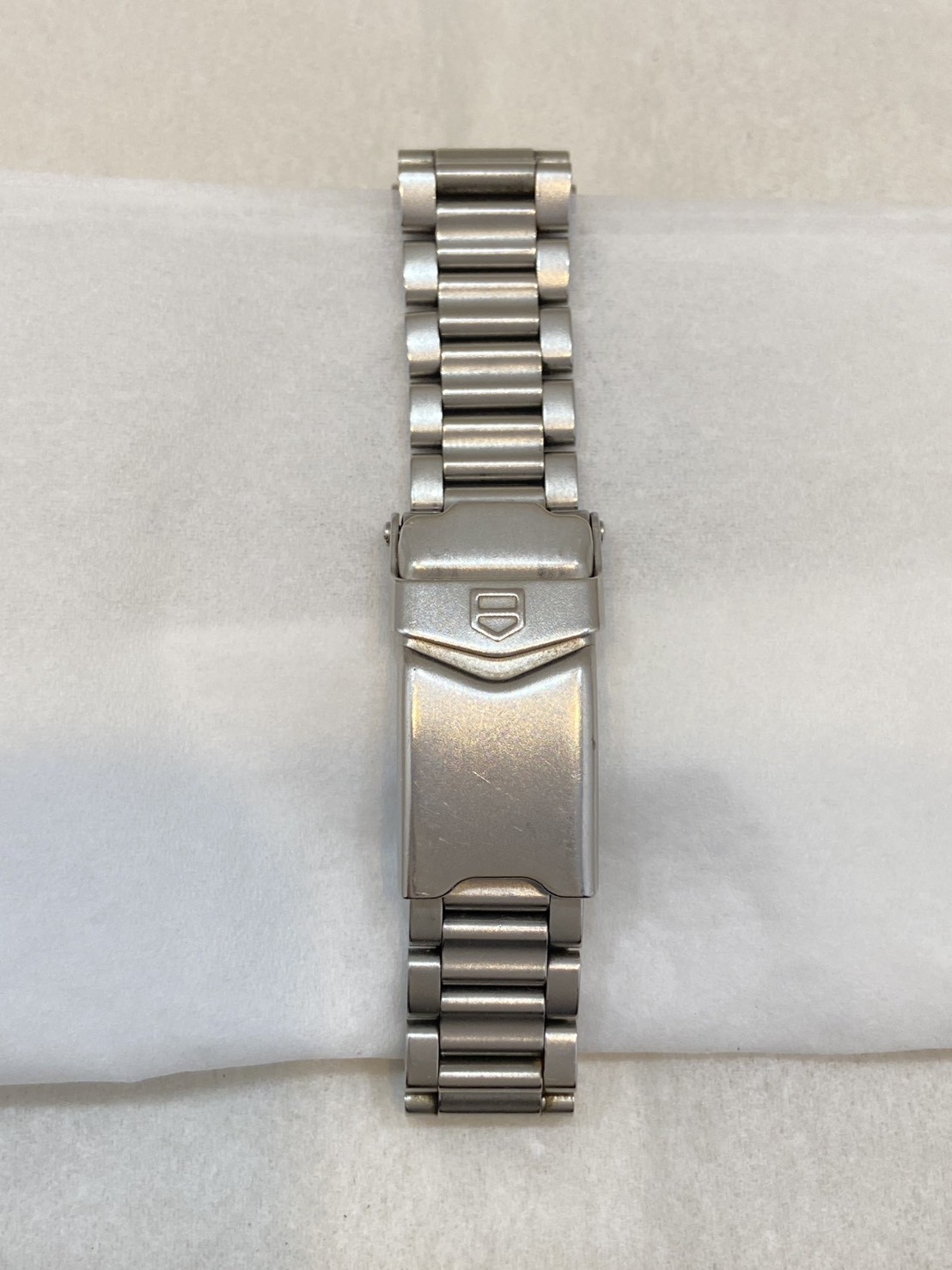 TAG Heuer 4000 Series White Dial 28mm Working Ladies Watch WF1412-0 Quartz