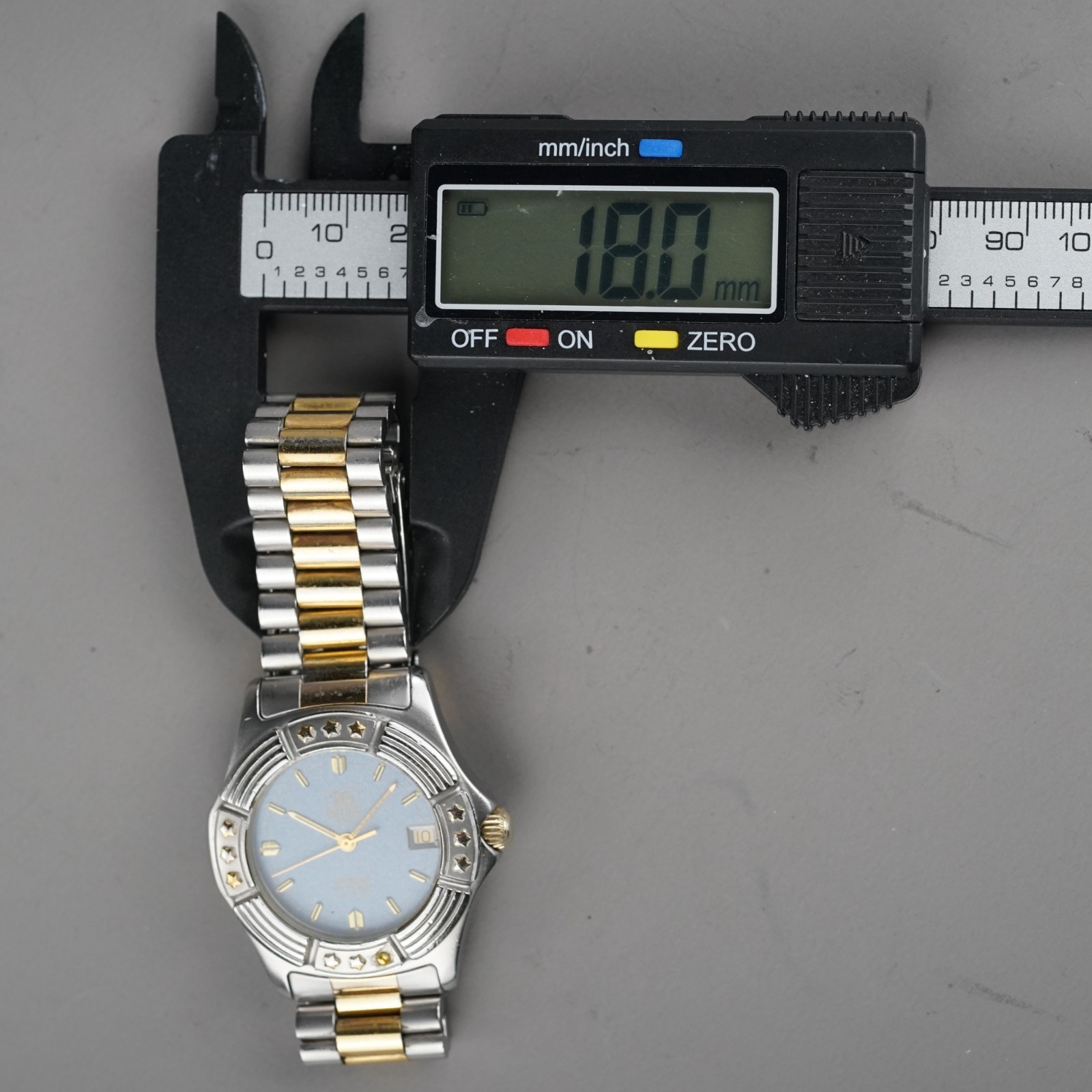 TAG Heuer TRISTAR Men’s Watch 954.613 35mm Vintage Diver New Battery