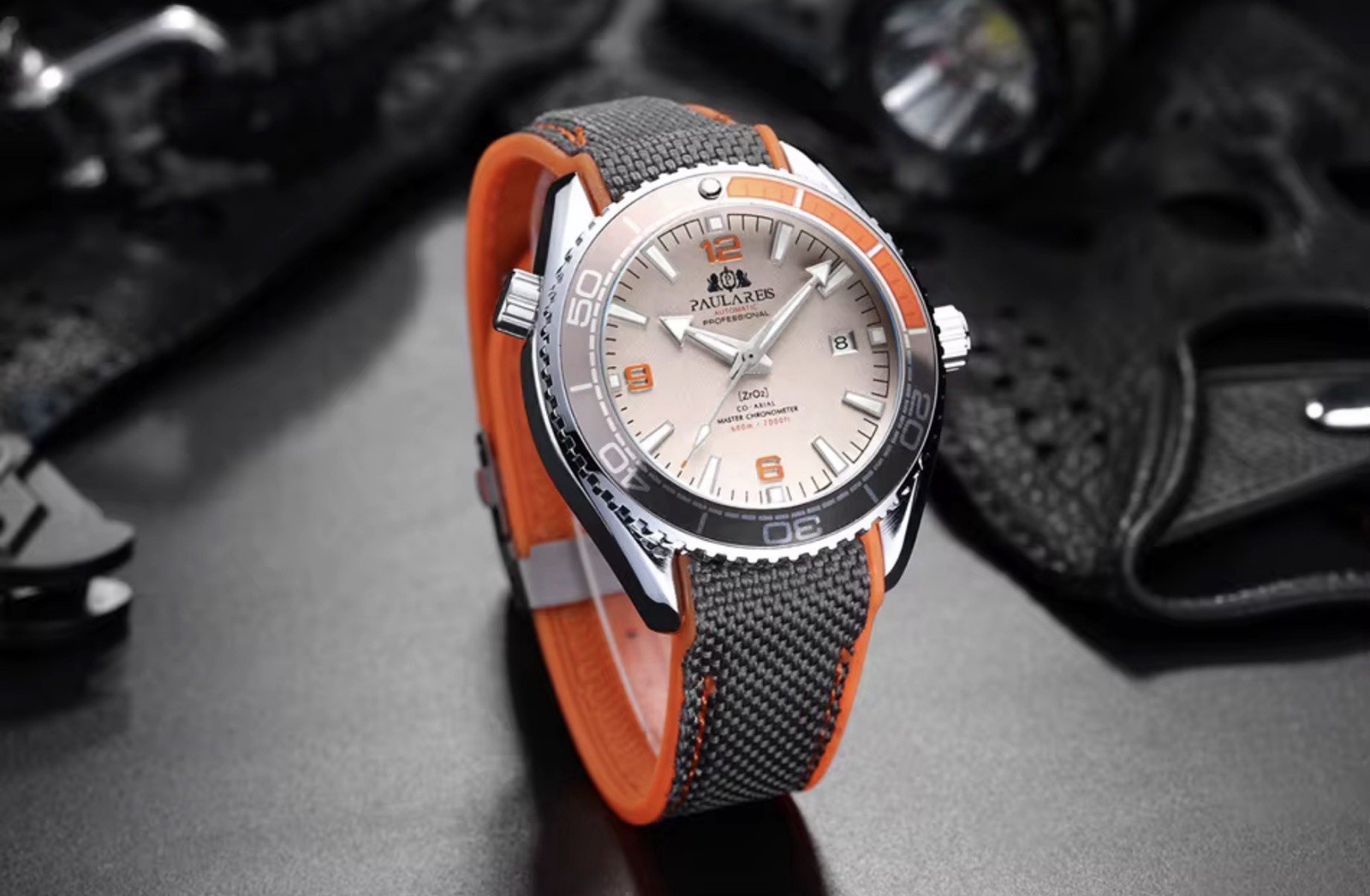 PAULAREIS Casual Waterproof Men’s Watch Luminous Automatic Mechanical Great Gift