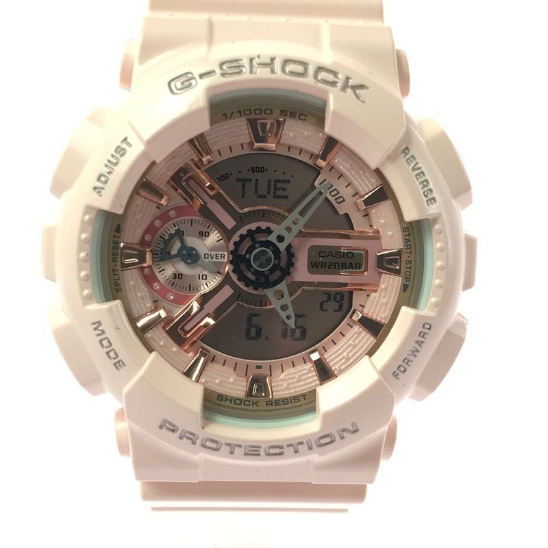 Used excellent condition G SHOCK GMA S110MP 4A1 analog digital quartz wristwatch