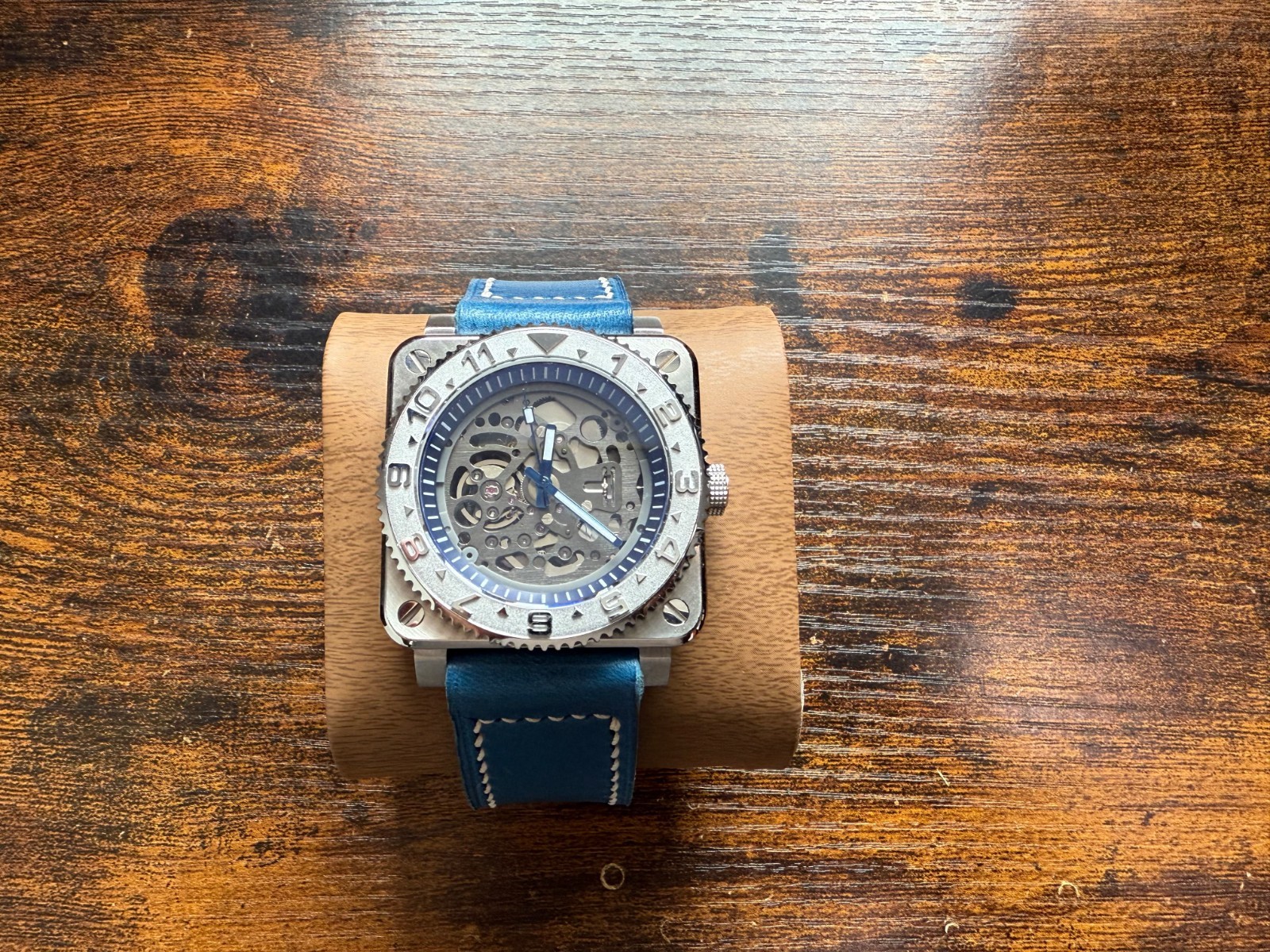 Bespoke Skeleton mod Automatic Watch powered by nh72 movement
