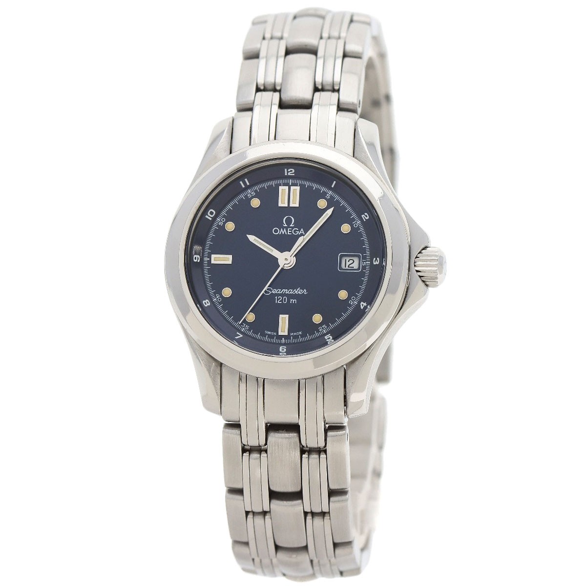OMEGA Seamaster 120m Watches 2571.80 Stainless Steel/Stainless Steel Ladies