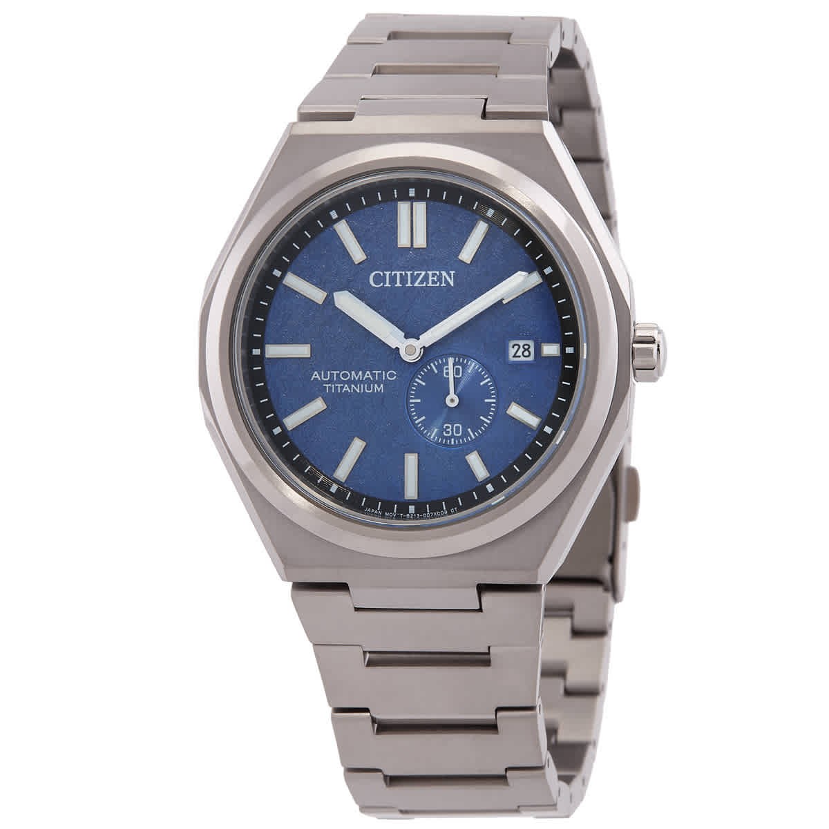 Citizen Zenshin Automatic Blue Dial Men’s Watch NJ0180-80L