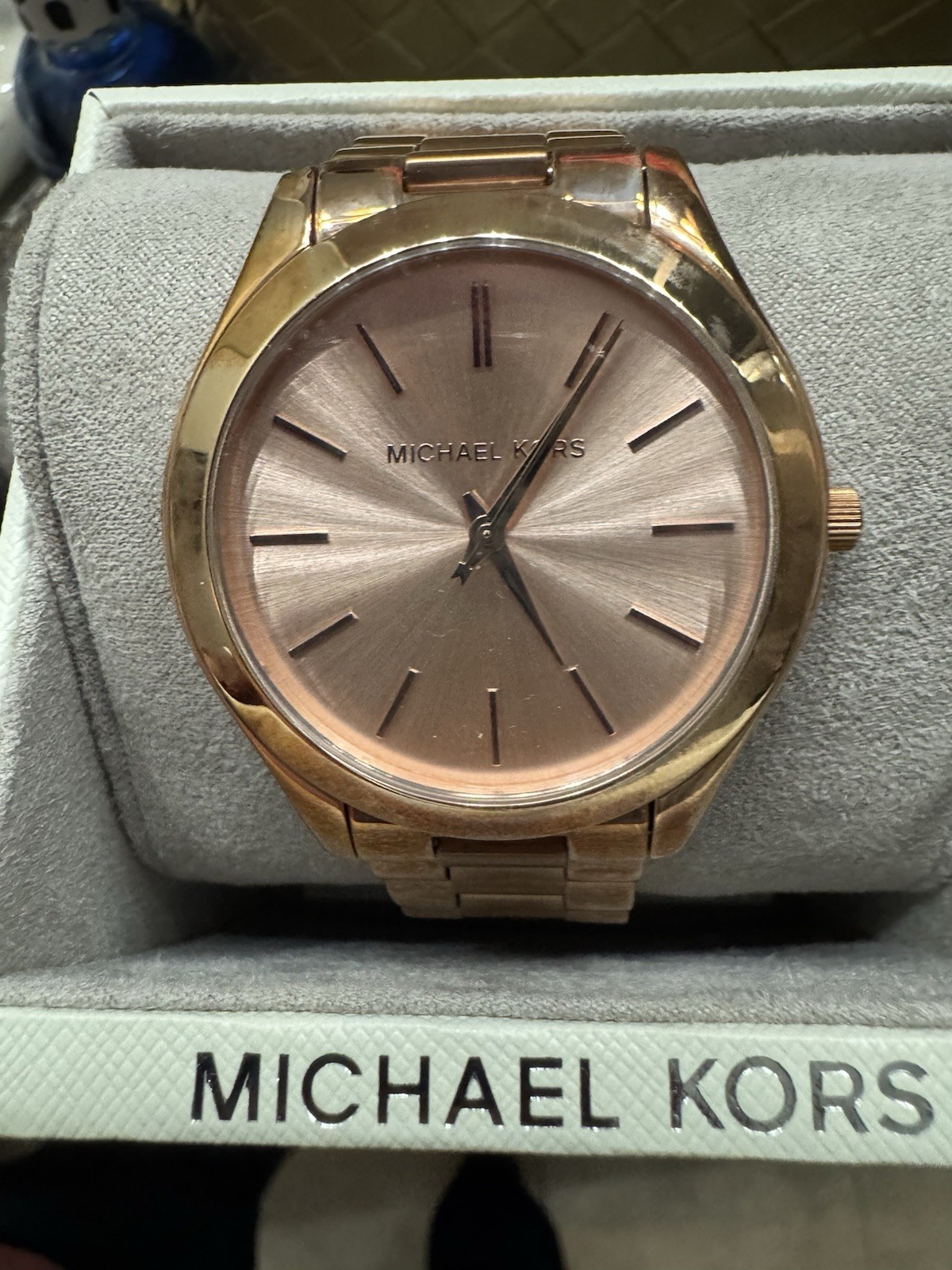 Vintage Michael Kors Rose Gold Watch