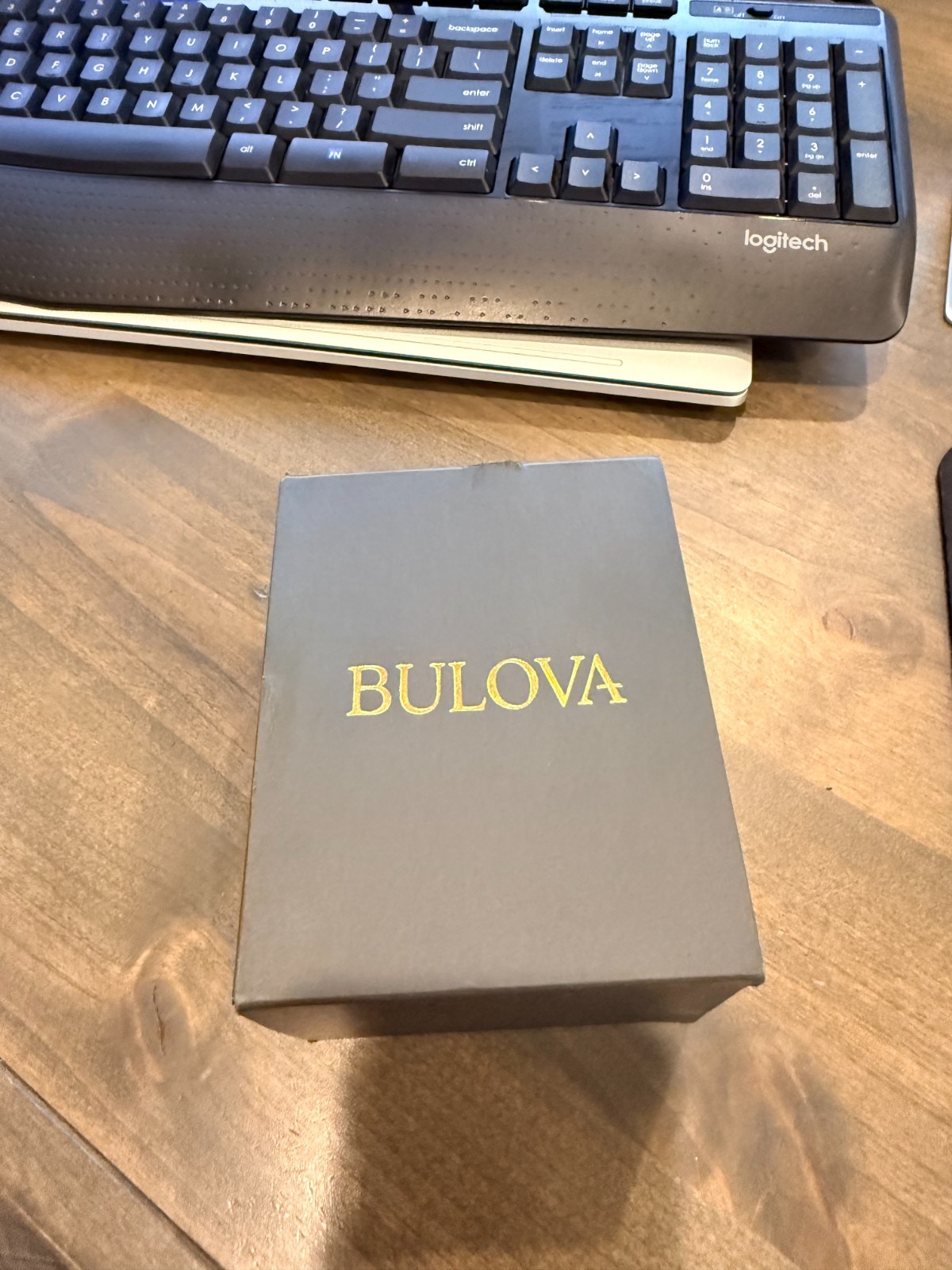 BRAND NEW, never been worn Bulova mens watch, still in original box with receipt