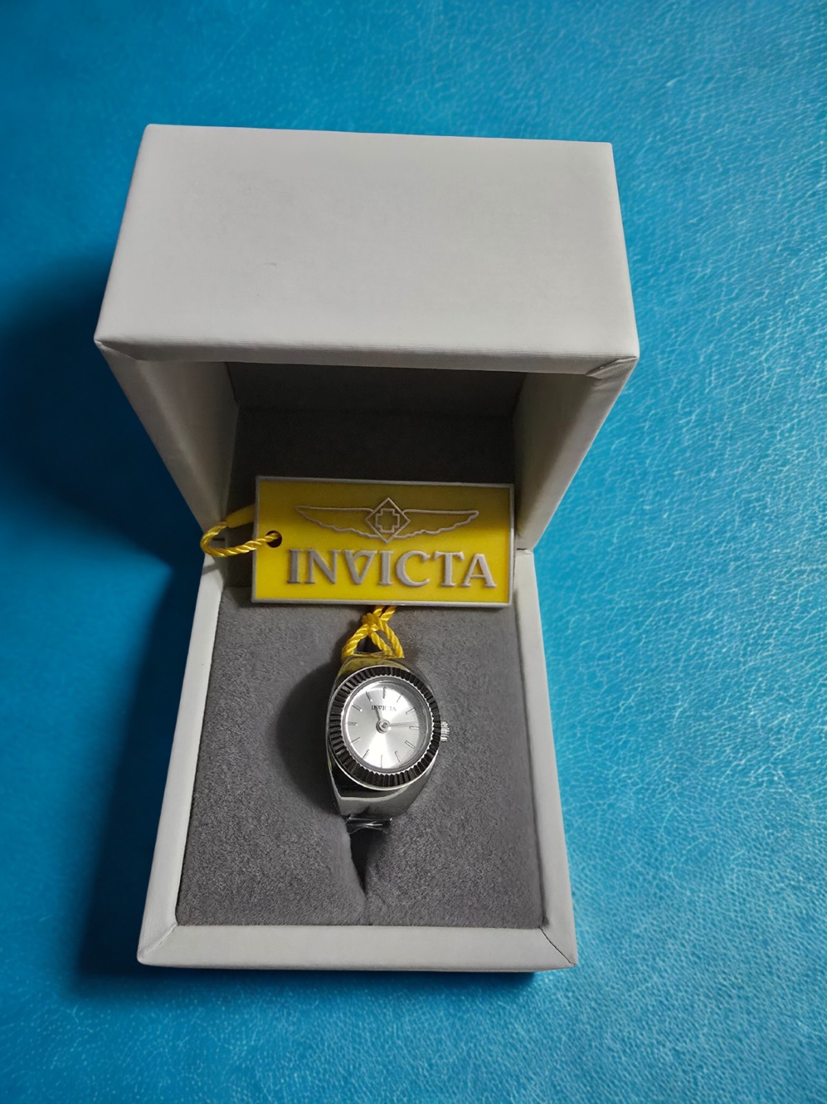 Invicta Mini Angel Women’s Ring Watch – 16.5mm, Steel