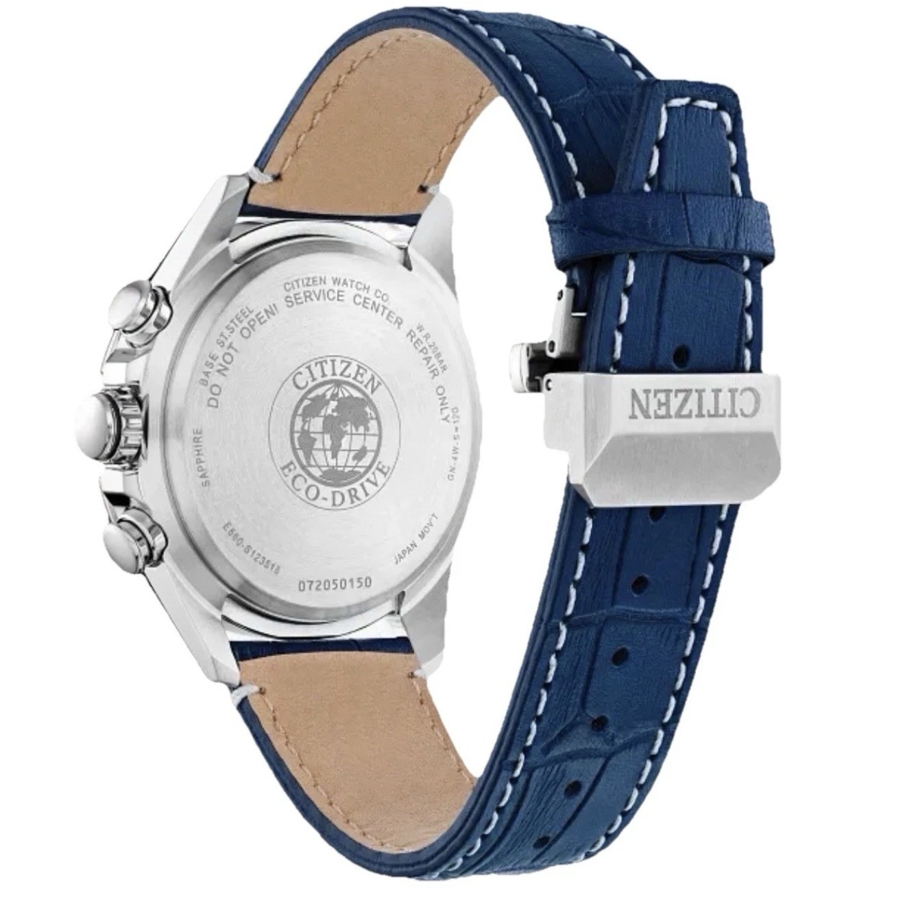 Citizen CB5918-02L Men’s PCAT Atomic Time Perpetual Calendar Leather Band Watch