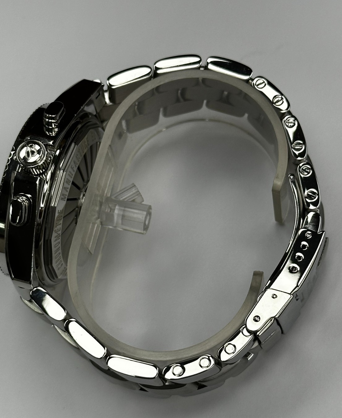 Breitling B-1 Multifunction A68362 Black Bidirectional Compass Scale WARRANTY