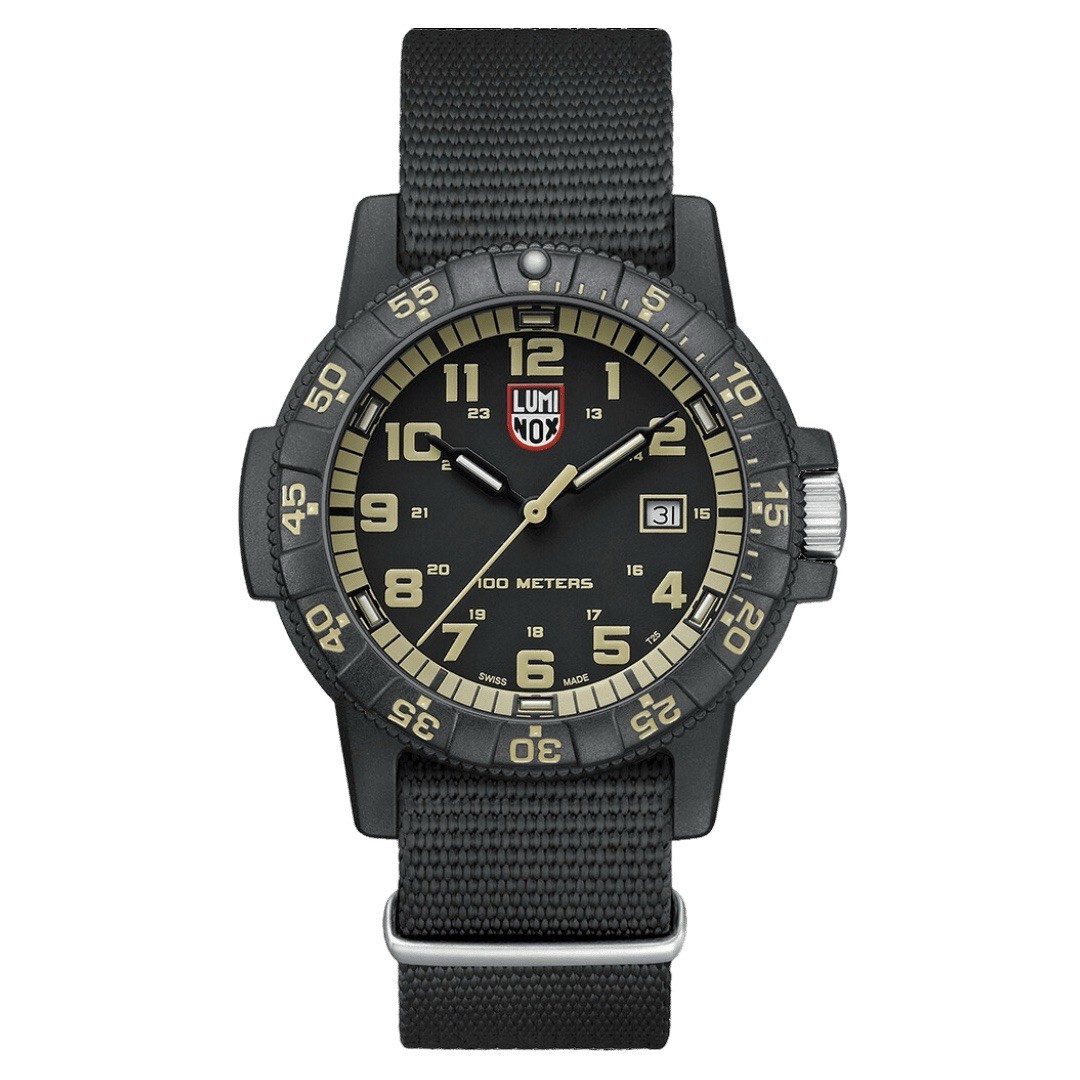 Luminox Leatherback SEA Turtle Giant 44mm CARBONOX Black/Green Case XS.0333