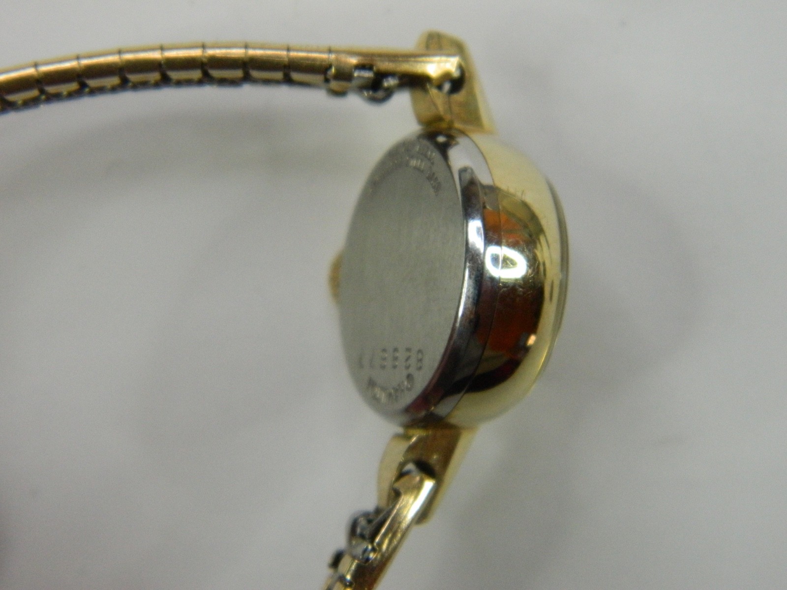 EXC. FINE VINTAGE HAMILTON 10k ROLLED GOLD PLATE LADIES WATCH – RUNS GREAT TIMER