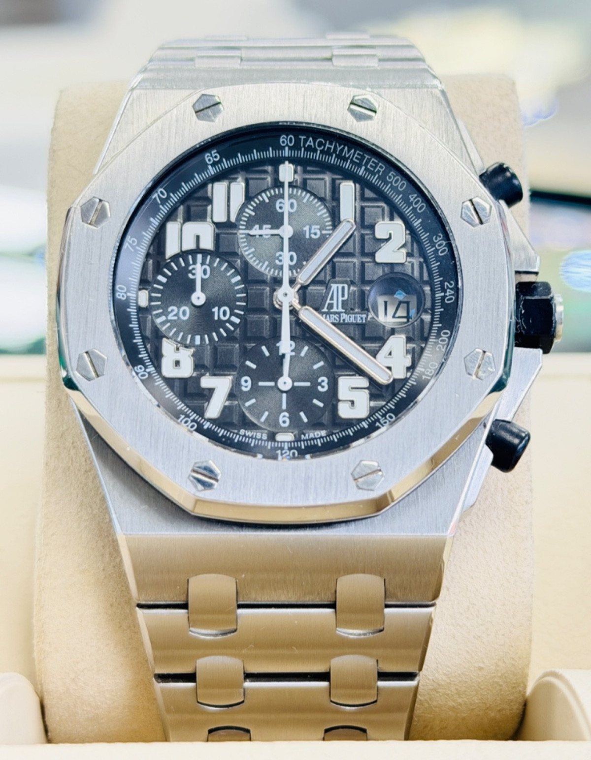 Audemars Piguet Royal Oak Offshore Chronograph 42mm 25721ST Black Dial