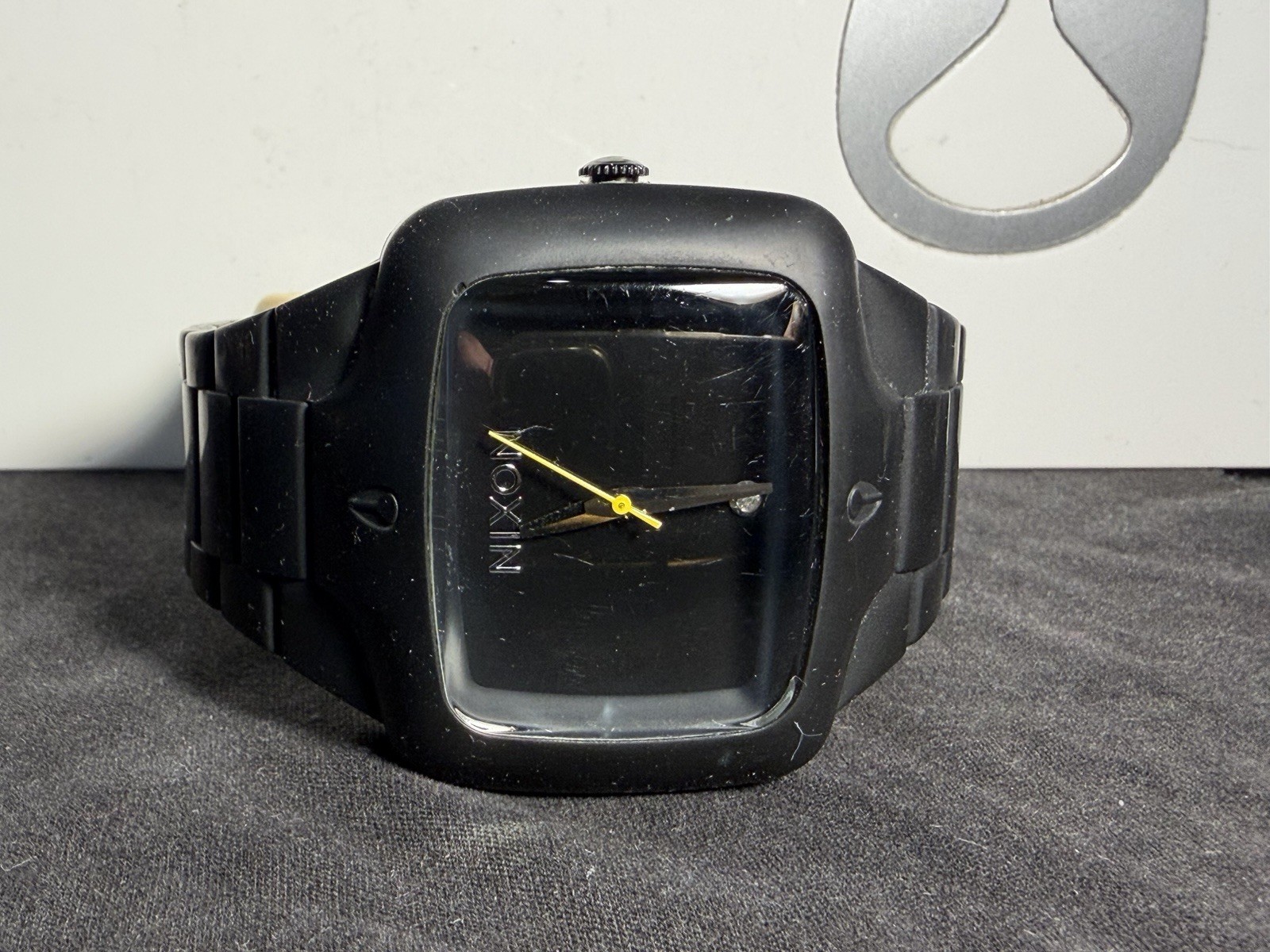 Nixon The The Rubber Player Watch Black