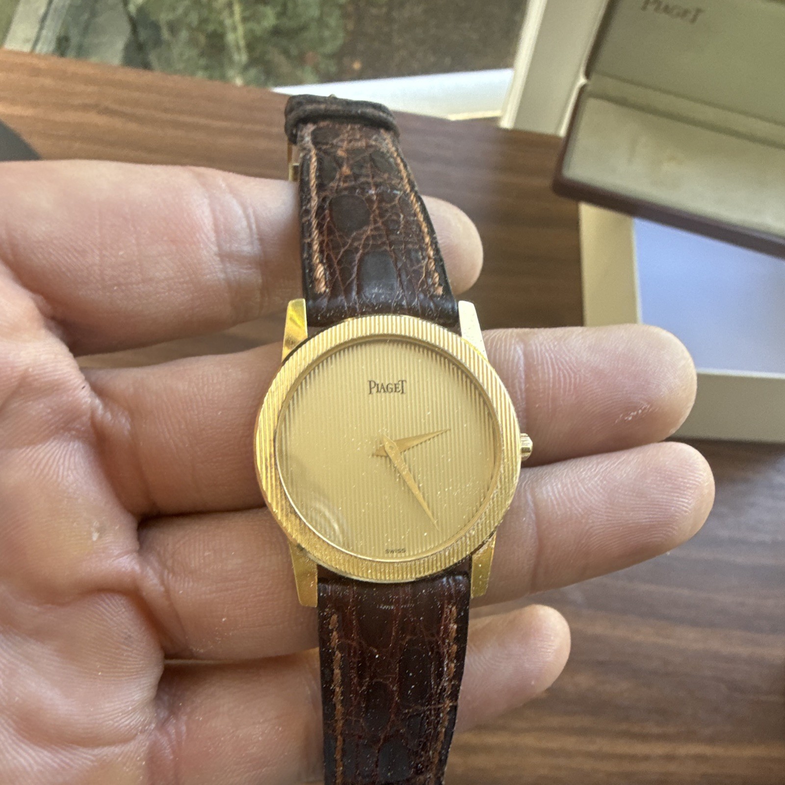 Piaget Swiss Made Dress Watch 18k Gold – Original – 33mm