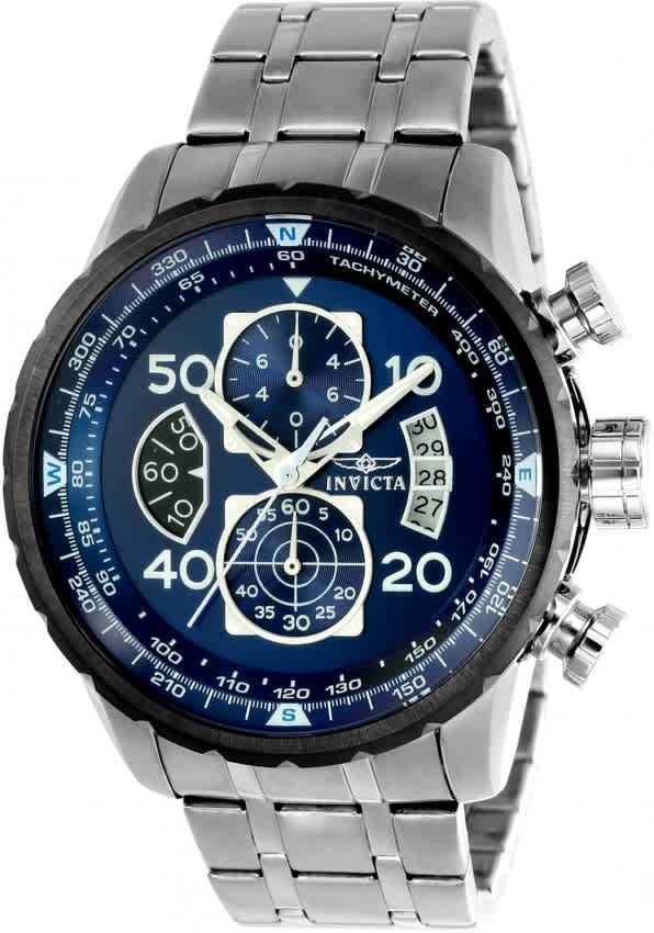 Invicta Aviator Chronograph Blue Dial Men’s Watch 22970