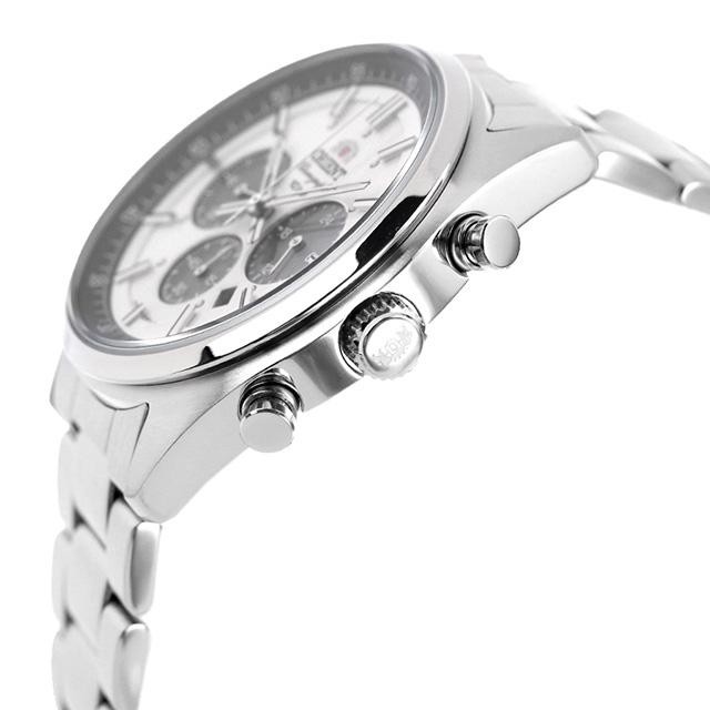 ORIENT WV0041TX Milky White SOLAR PANDA 70’s Neo Seventies Men Watch New in Box