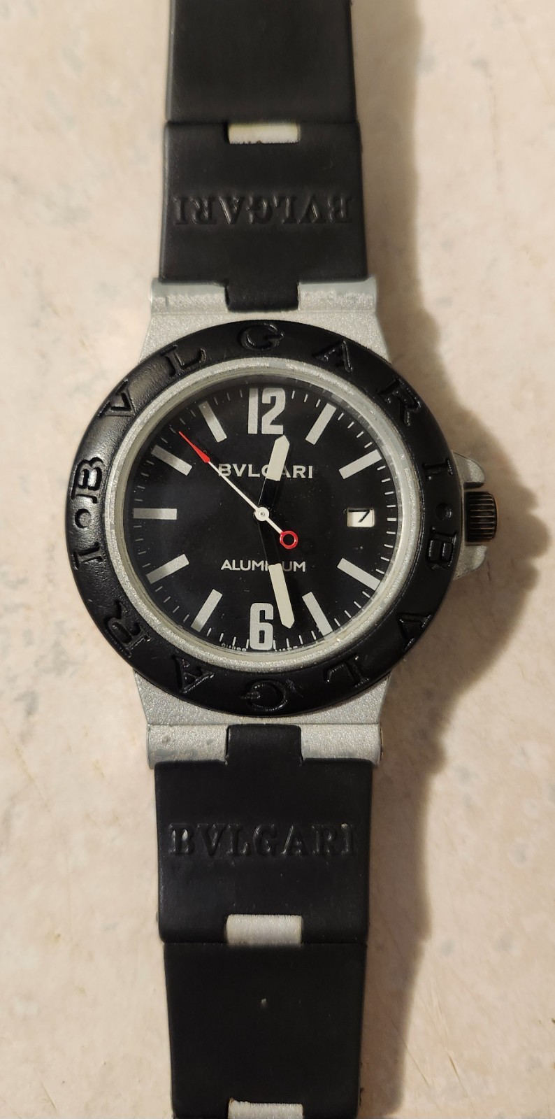 Bvlgari Diagono Silver Men’s Watch – AL38A