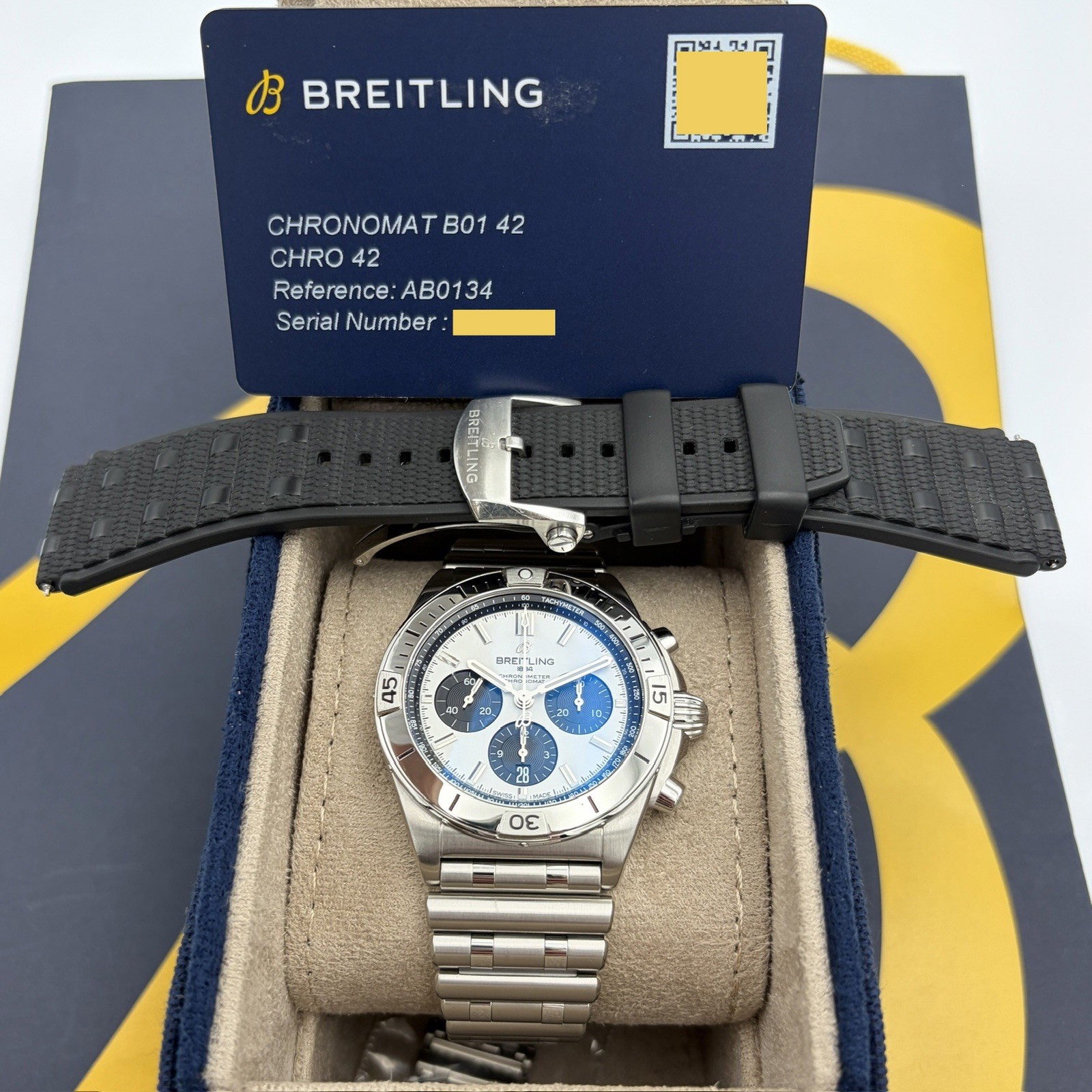 Breitling Chronomat B01 42 Oceania Australian Panda Limited Edition One Of 140