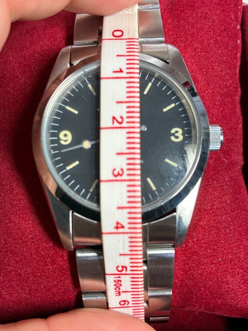Junk Incipio 2 Explorer 1016 Manual Wind Watch Boxed Wrist 23cm9.1in Not Working