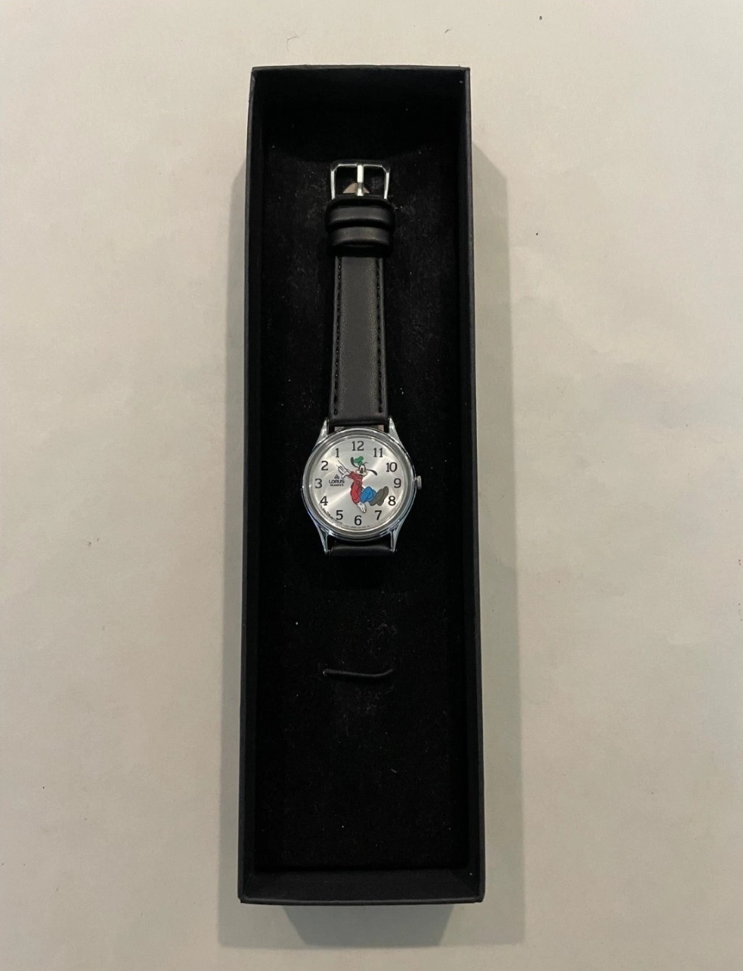 Vintage Disney Lorus Backward Goofy Watch V516-6A00 Silver Tone – EXE – Runs