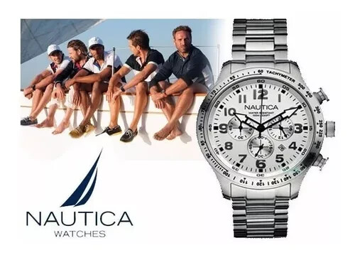 NAUTICAL QUARTZ CHRONOGRAPH WATCH, WATER RESISTANT 10ATM