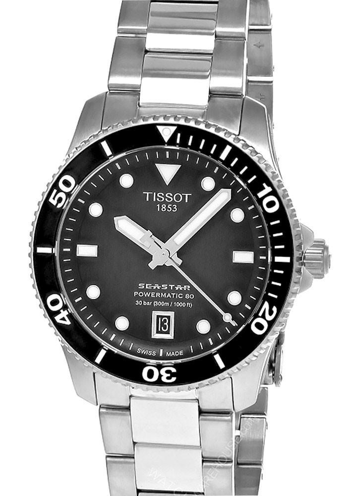 Tissot Seastar 1000 Auto 40mm Grey/Black Dial Men’s Watch T120.807.11.051.00