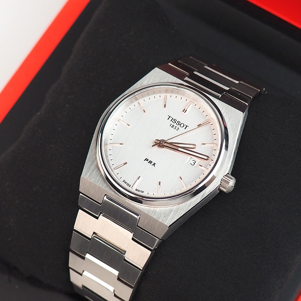 Tissot PRX 40MM White Dial Men’s Quartz Watch T137.410.11.031.00
