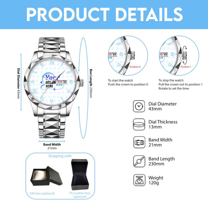 Personalized Loving Fishing Gift For Fishing Lovers Alloy Luxury Quartz Watch