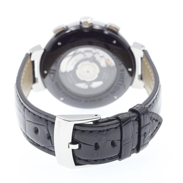 LOUIS VUITTON TAMBOUR REGATTA Q102G SS/Leather #C20815