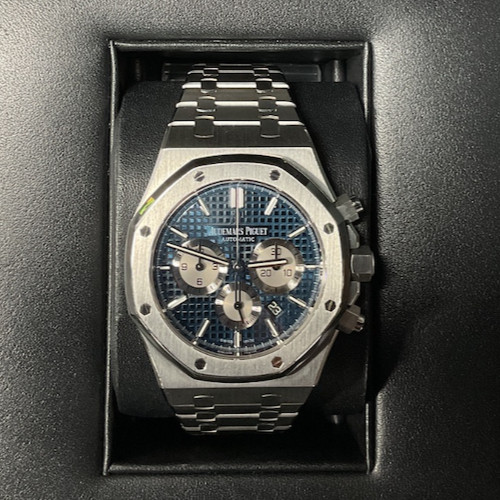 Audemars Piguet Royal Oak Chronograph Blue Men’s Watch – 26331ST