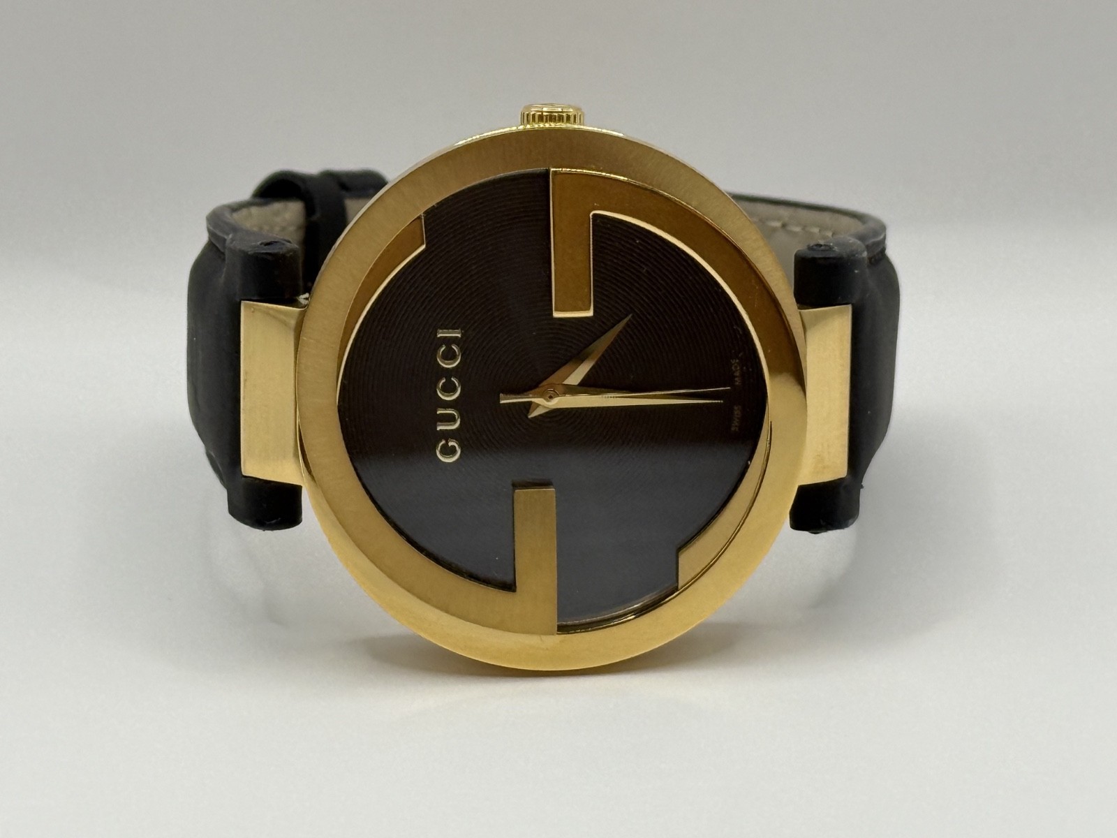 Gucci YA133208 Interlocking Grammy Special Edition Men’s 42mm Black Watch