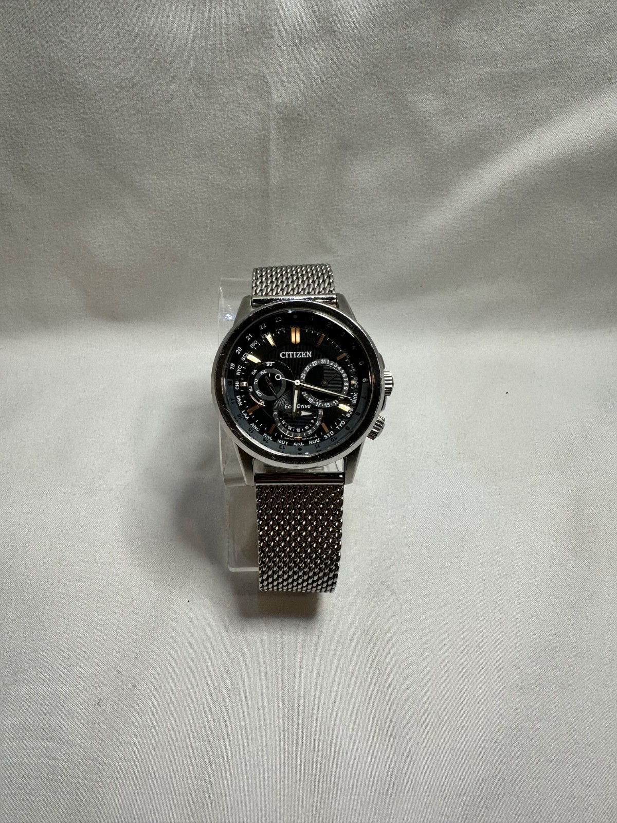 Citizen Calendrier Eco-Drive 44mm Case Stainless Steel, Band Stainless Steel…