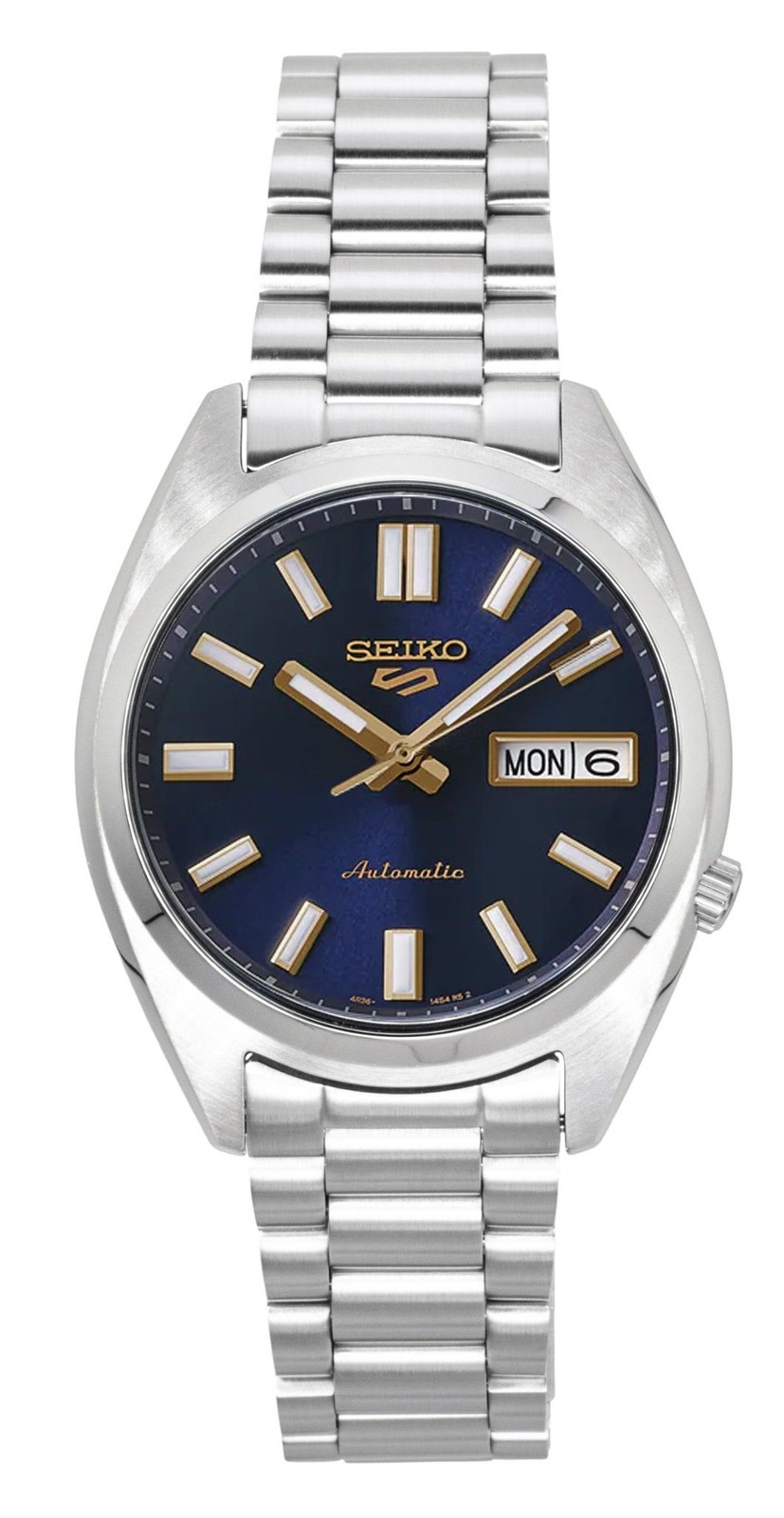 Seiko 5 Sports SNXS Blue Dial Automatic Sports 100M Men’s Watch SRPL55K1