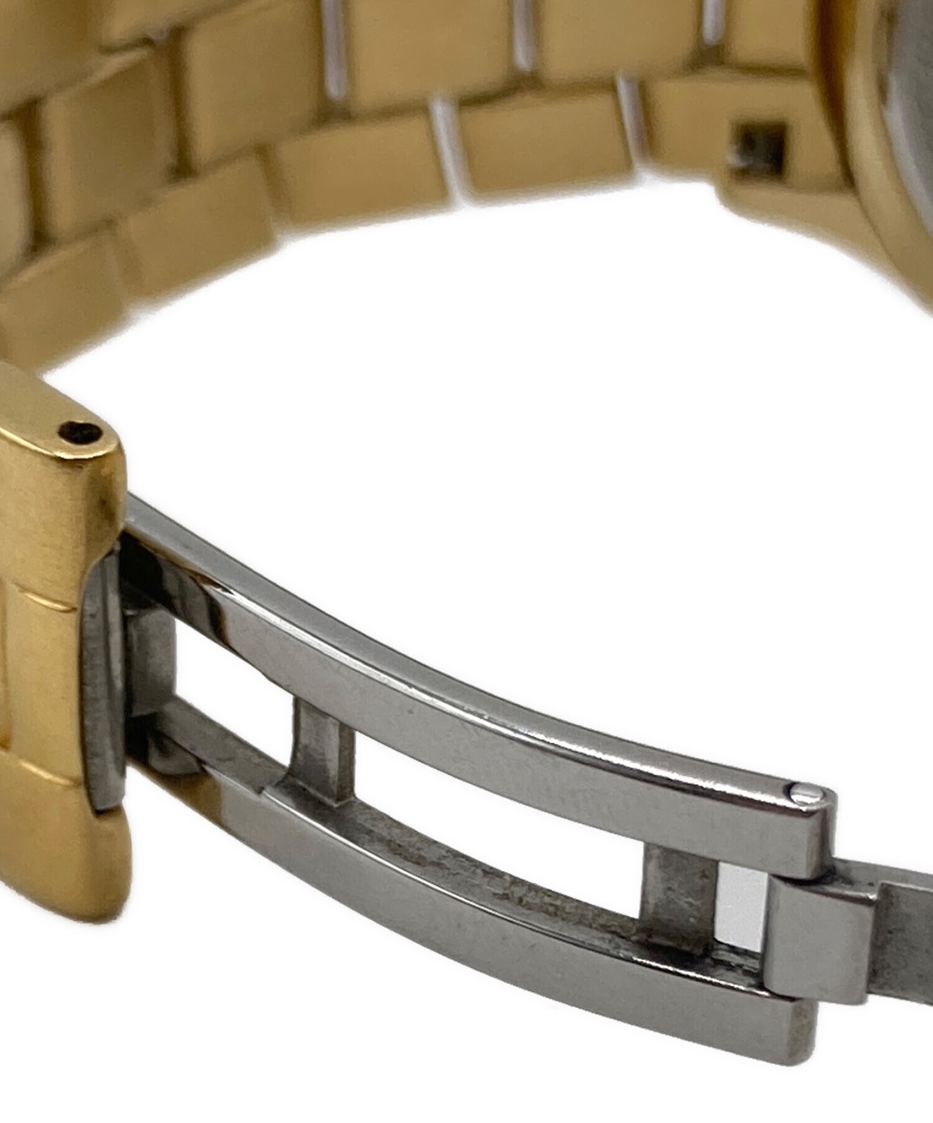 REVUE THOMMEN 30M/100FT Ladies Watch Quartz Analog Round Gold White DATE